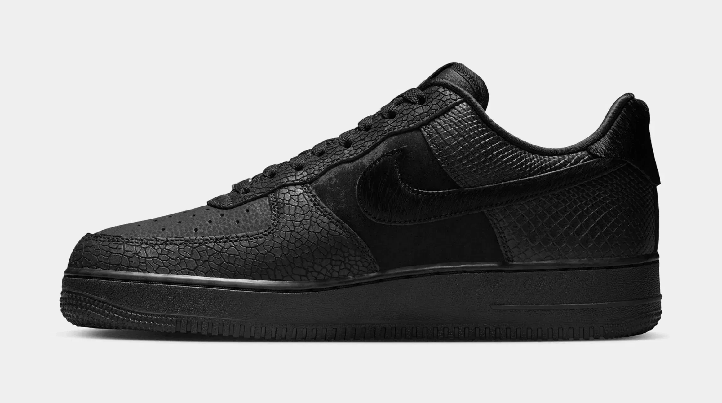 Nike Air Force 1 Low LX Mens Lifestyle Shoes (Black/Black)