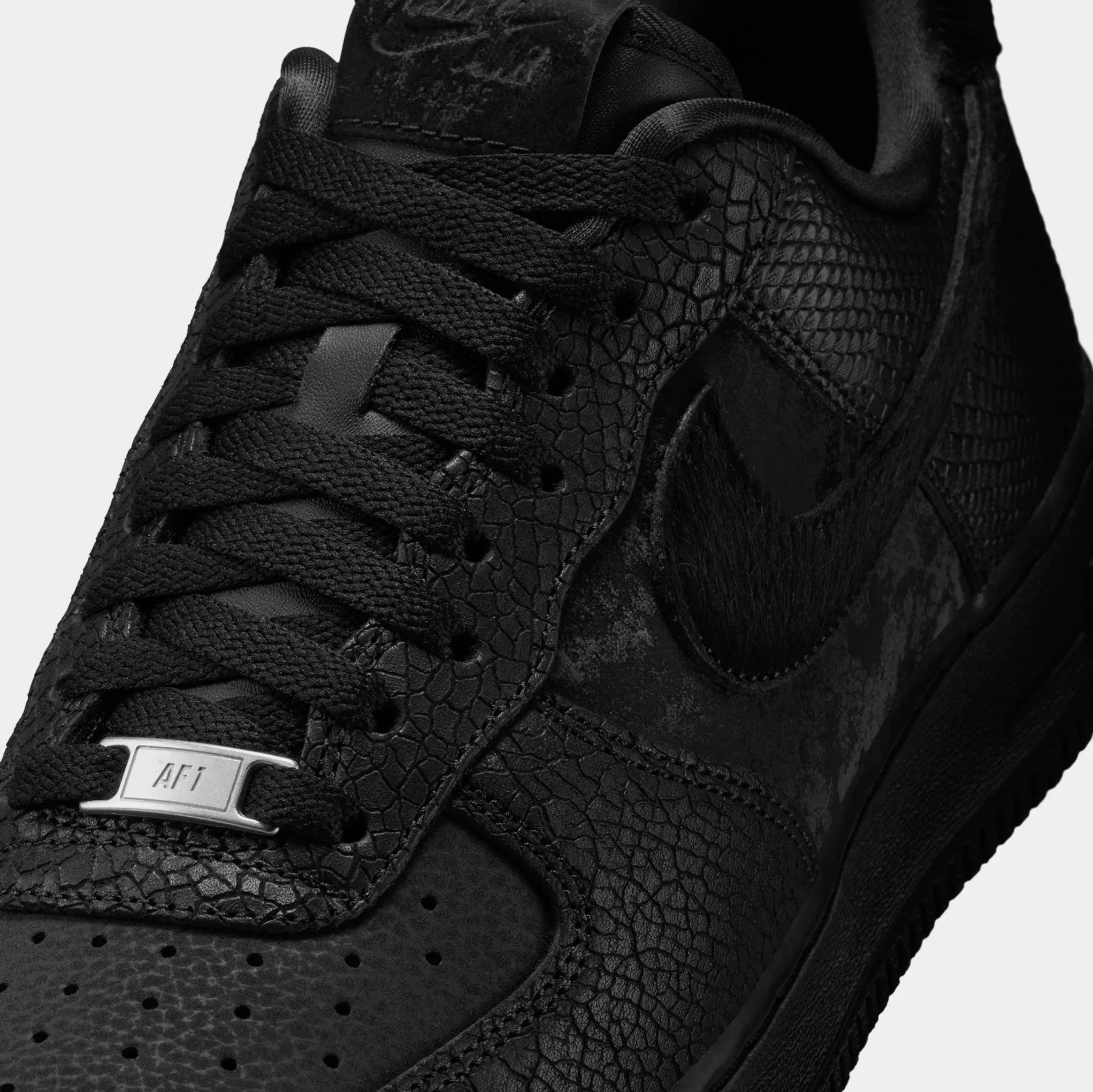 Nike Air Force 1 Low LX Mens Lifestyle Shoes (Black/Black)