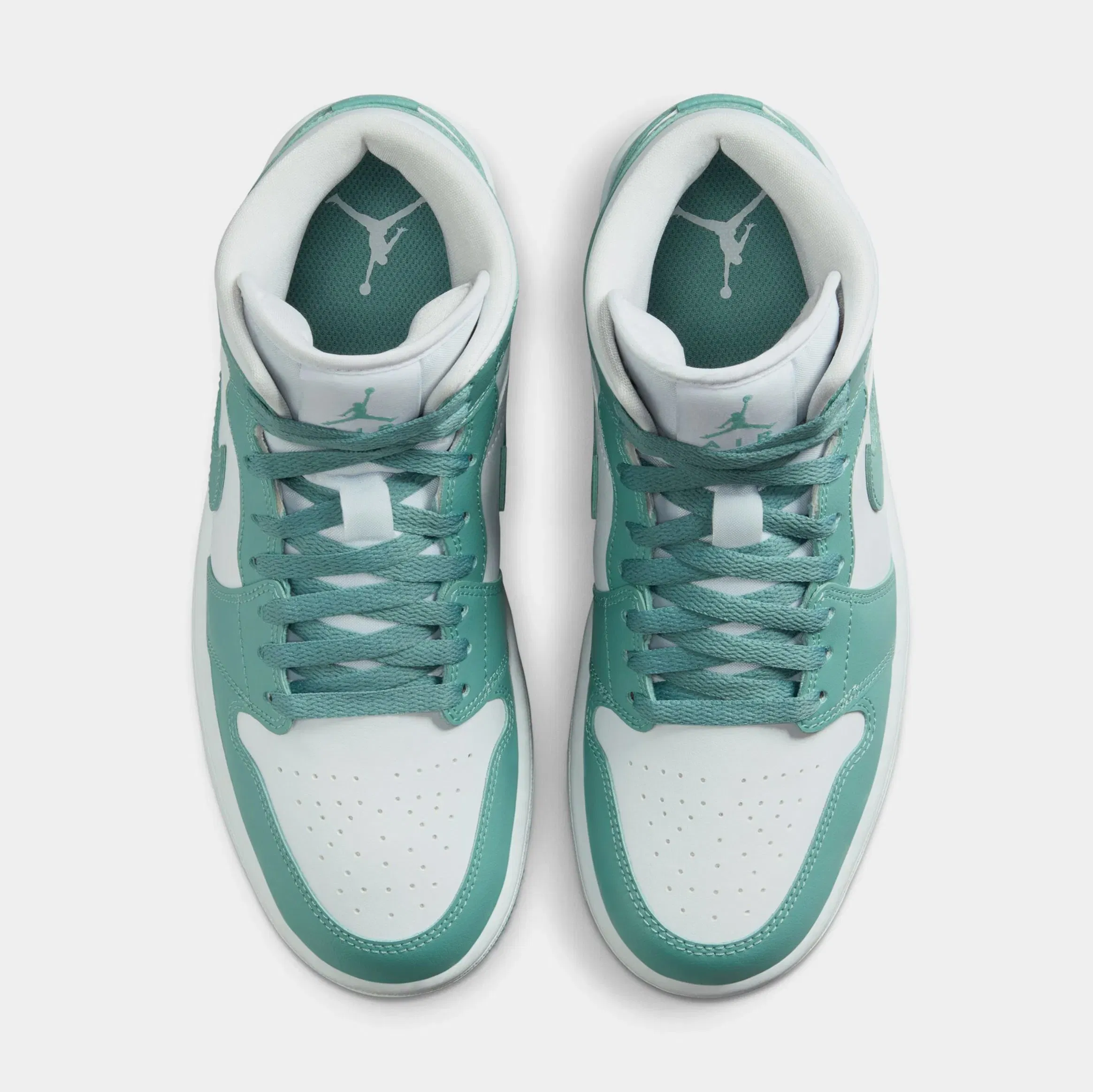 Air Jordan 1 Mid Womens Lifestyle Shoes (White/Cannon)