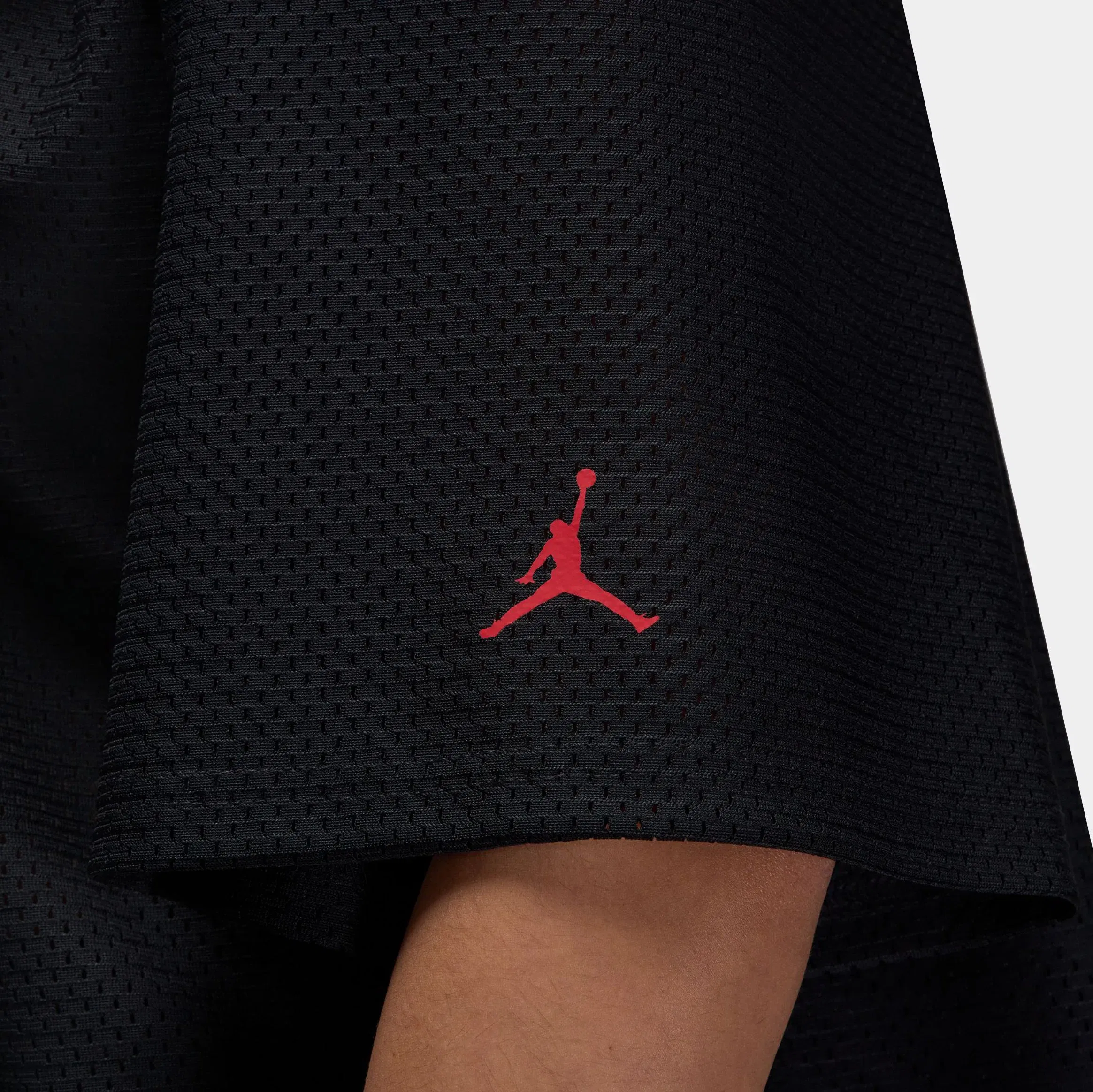 Air Jordan Brooklyn 23 Mesh Womens Jersey (Black/Gym Red)