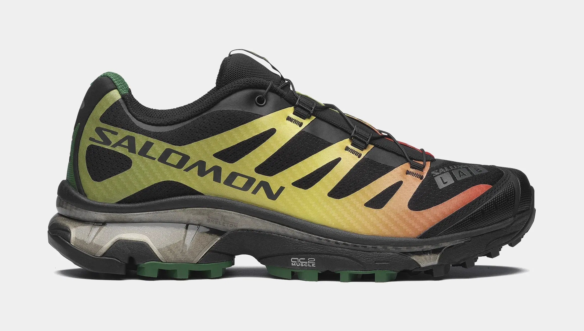 Salomon XT-4 OG Mens Running Shoes (Black/Asphalt/Eden)