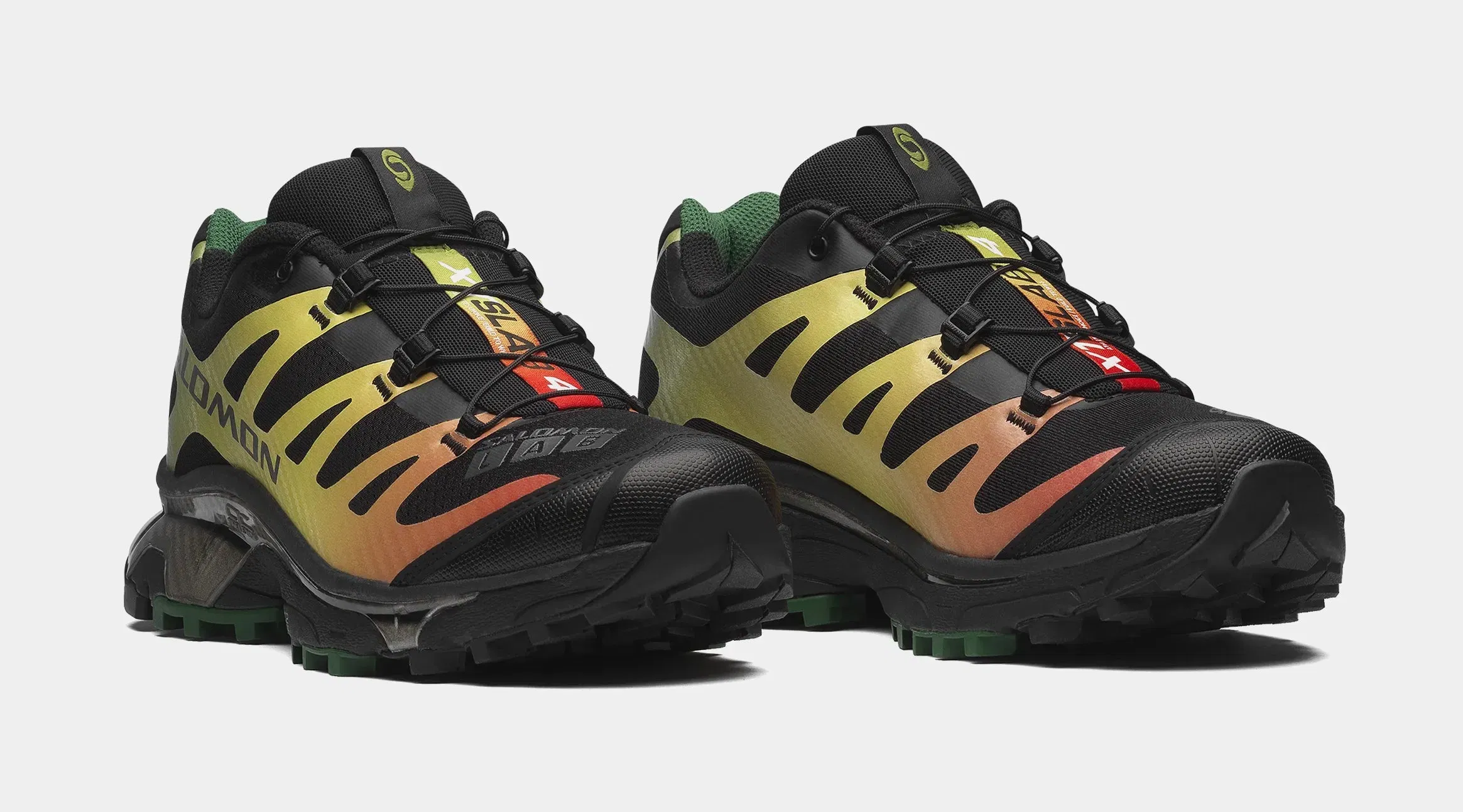 Salomon XT-4 OG Mens Running Shoes (Black/Asphalt/Eden)