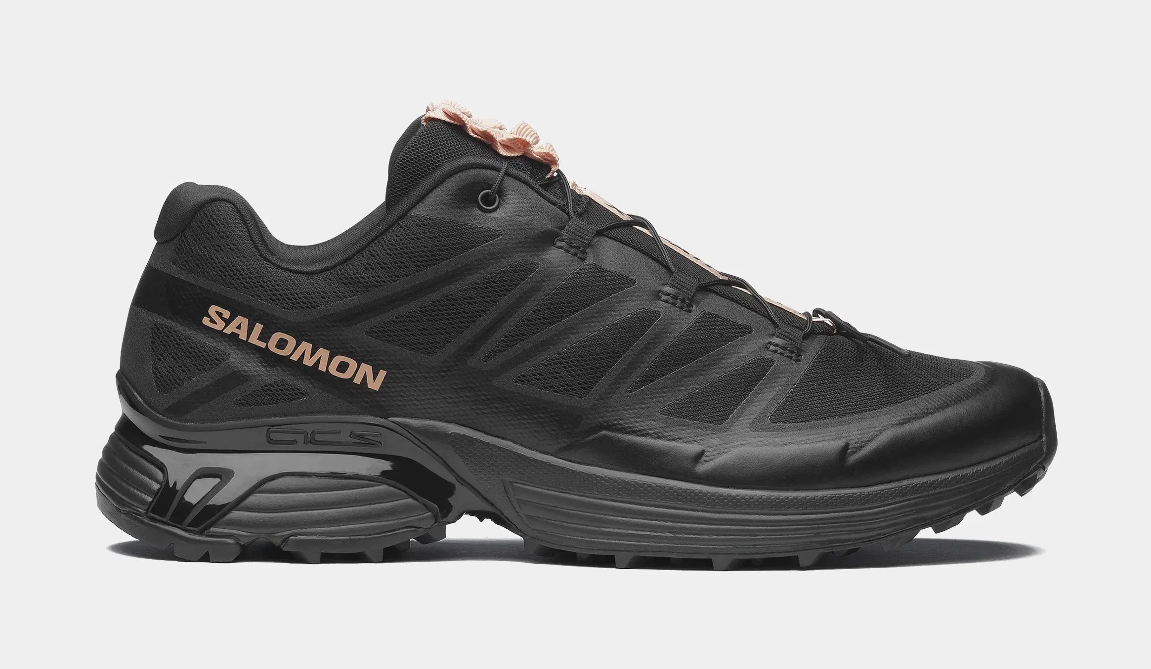 Salomon XT-Pathway 2 Satin Mens Running Shoes (Black/Mahogany Rose)