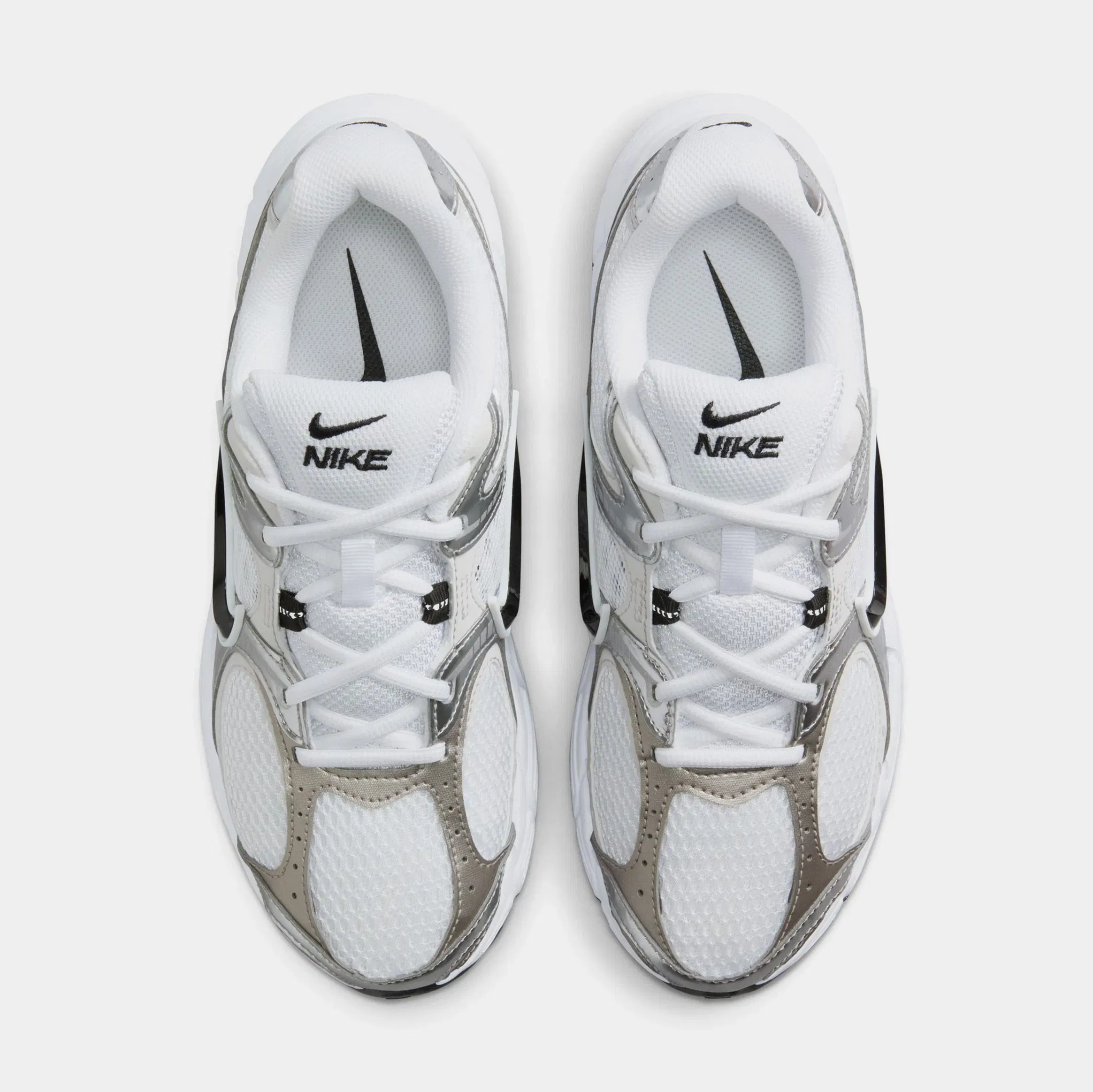 Nike V5 RNR Womens Running Shoes (White/Black/Vast Grey/Metallic Silver)
