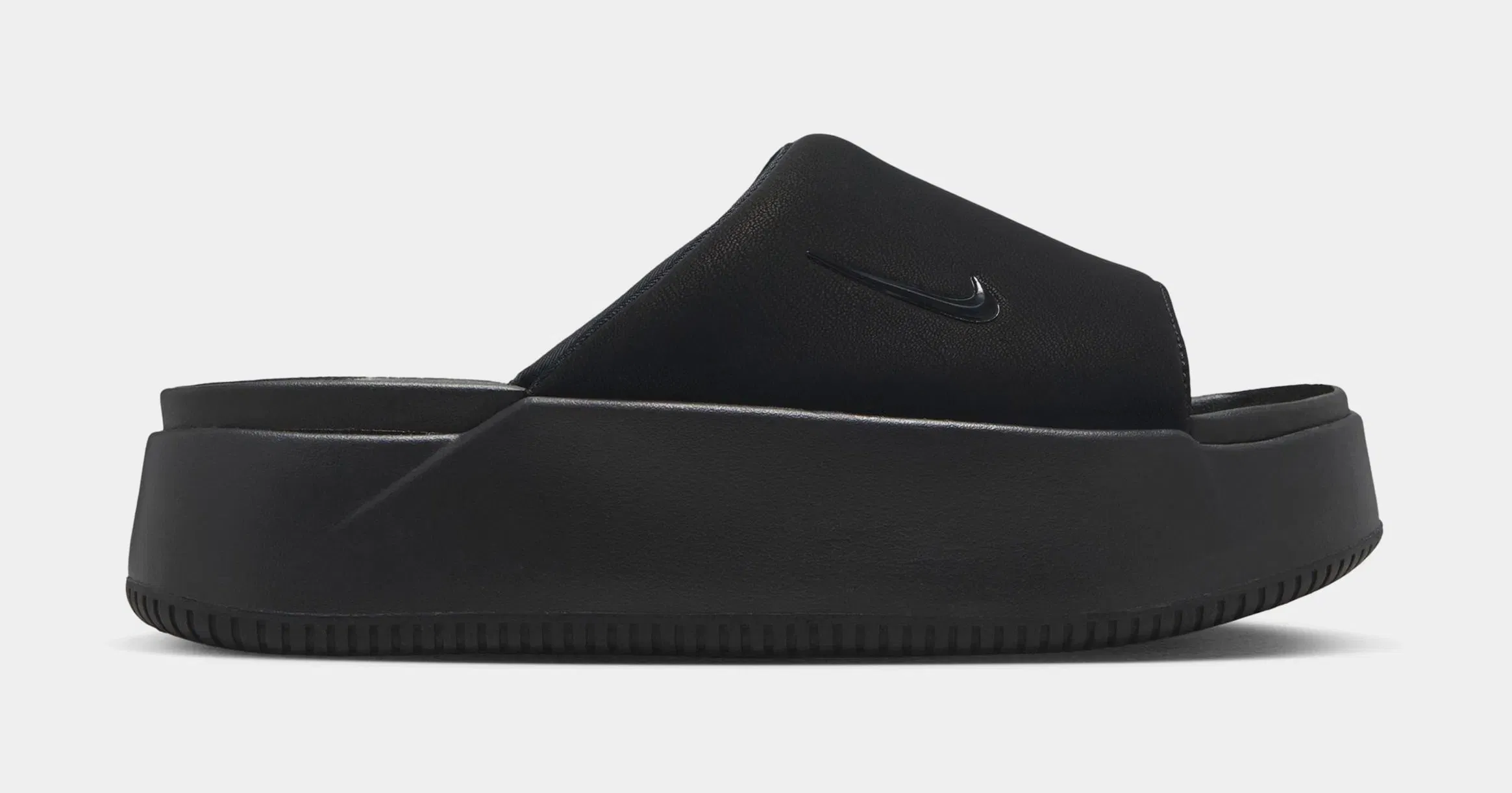 Nike Calm Elevation Slide Womens Sandal (Black/Black)