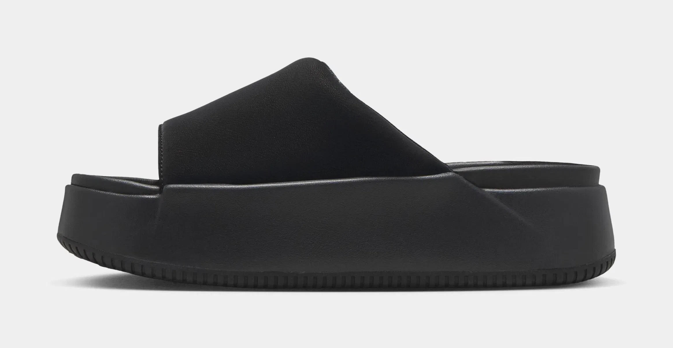 Nike Calm Elevation Slide Womens Sandal (Black/Black)