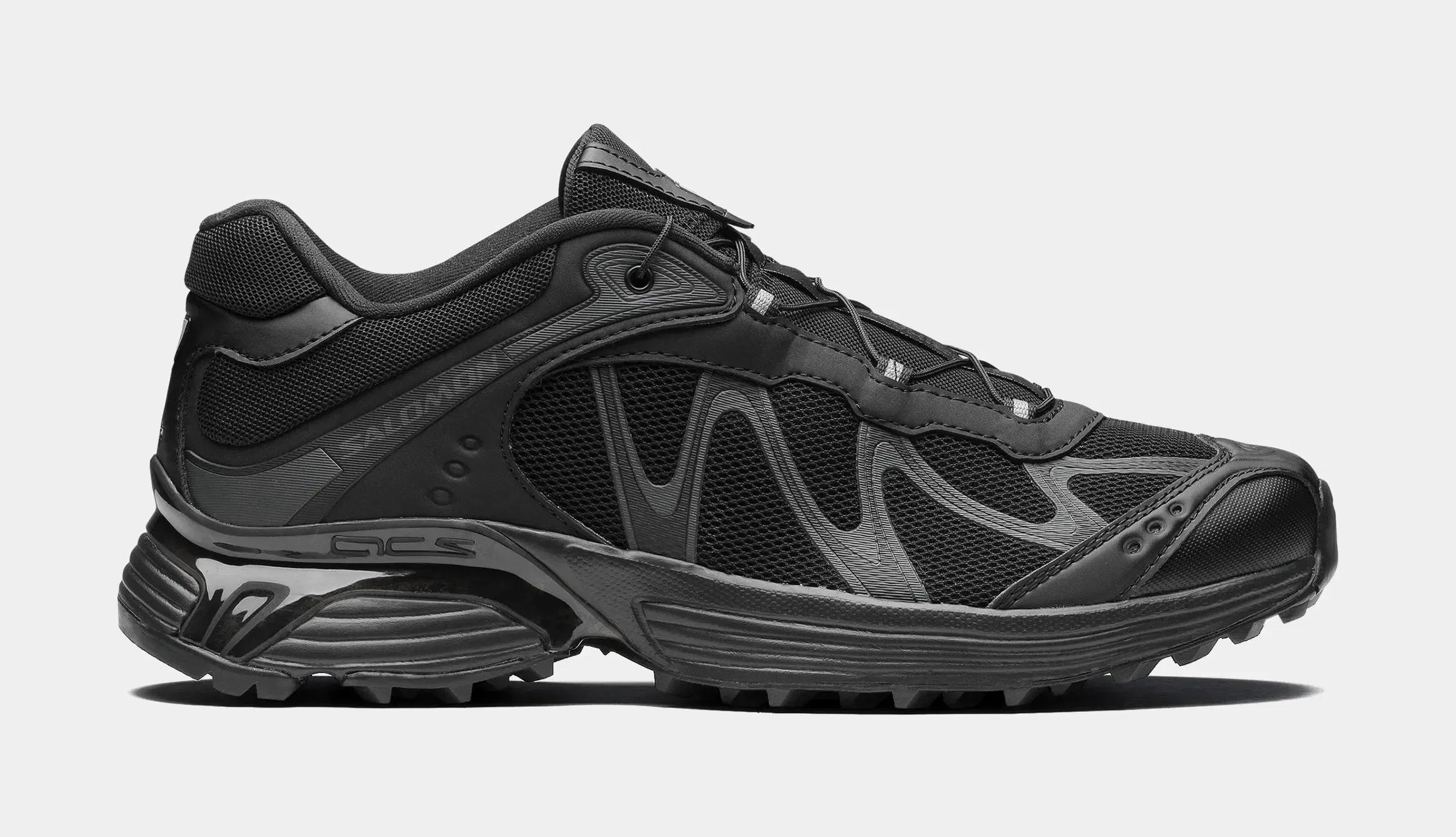 Salomon XT-Whisper Mens Running Shoes (Black/Asphalt)