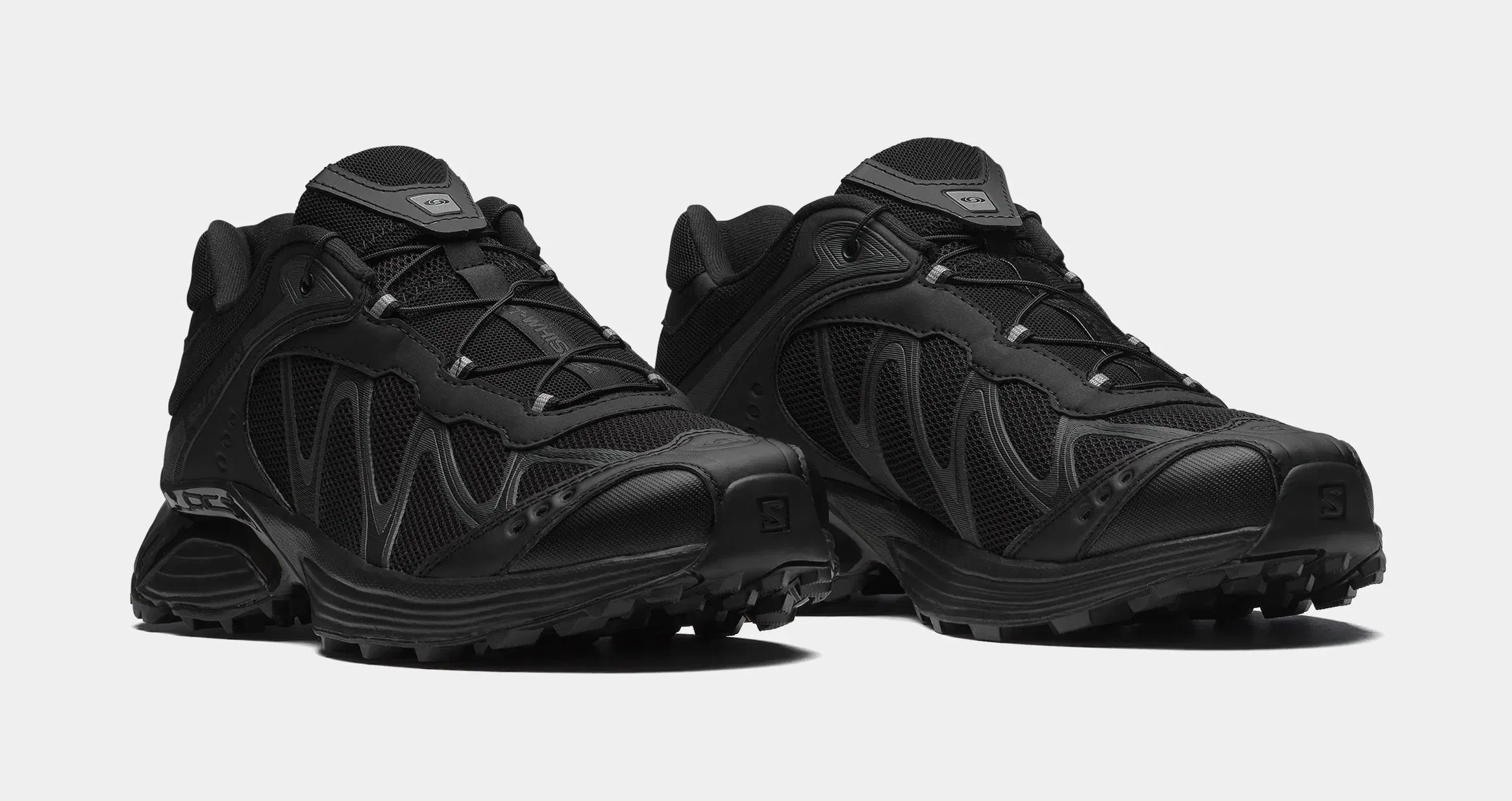 Salomon XT-Whisper Mens Running Shoes (Black/Asphalt)