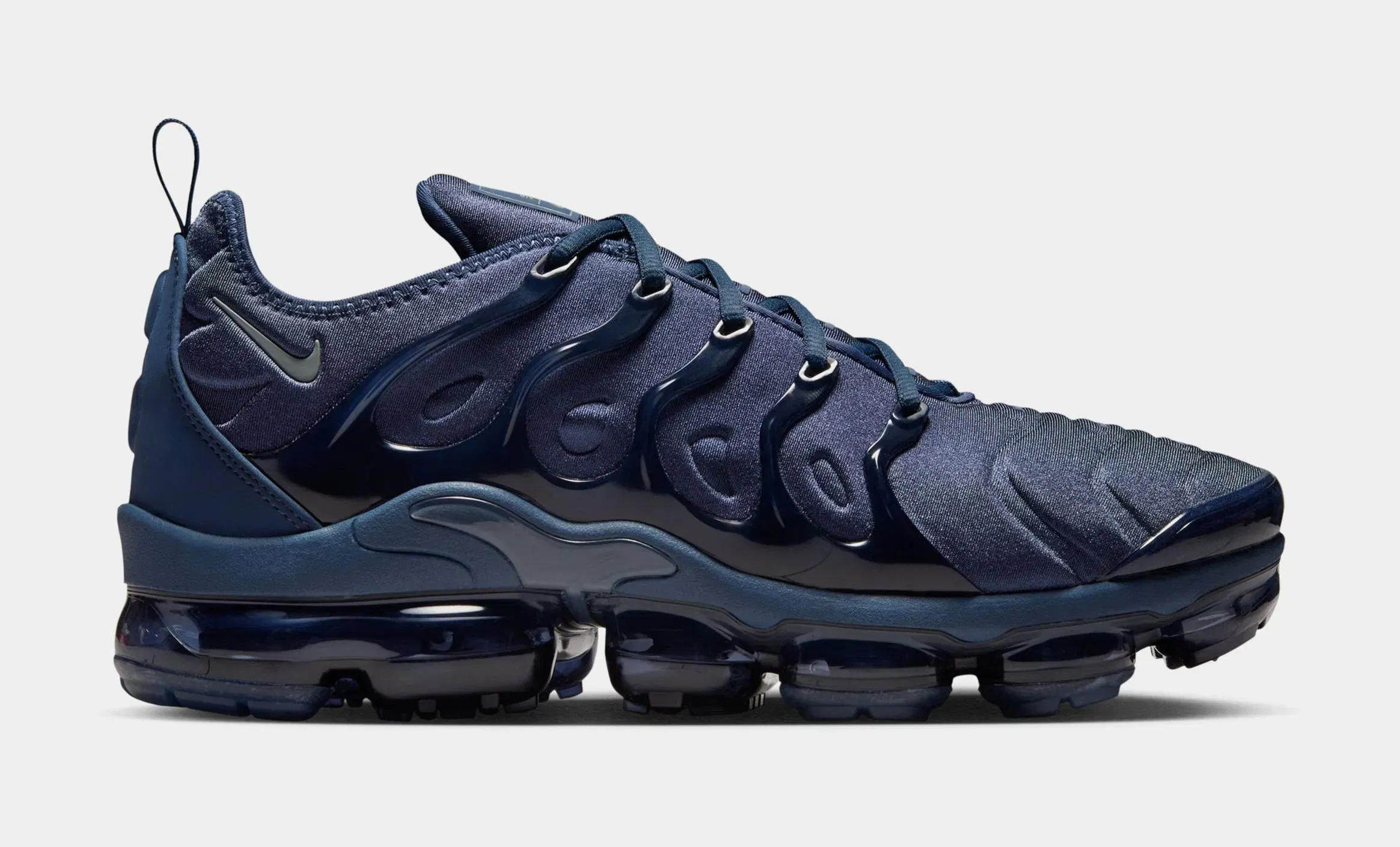 Nike Vapormax Plus Mens Running Shoes (Thunder Blue/Cool Grey/Midnight Navy)