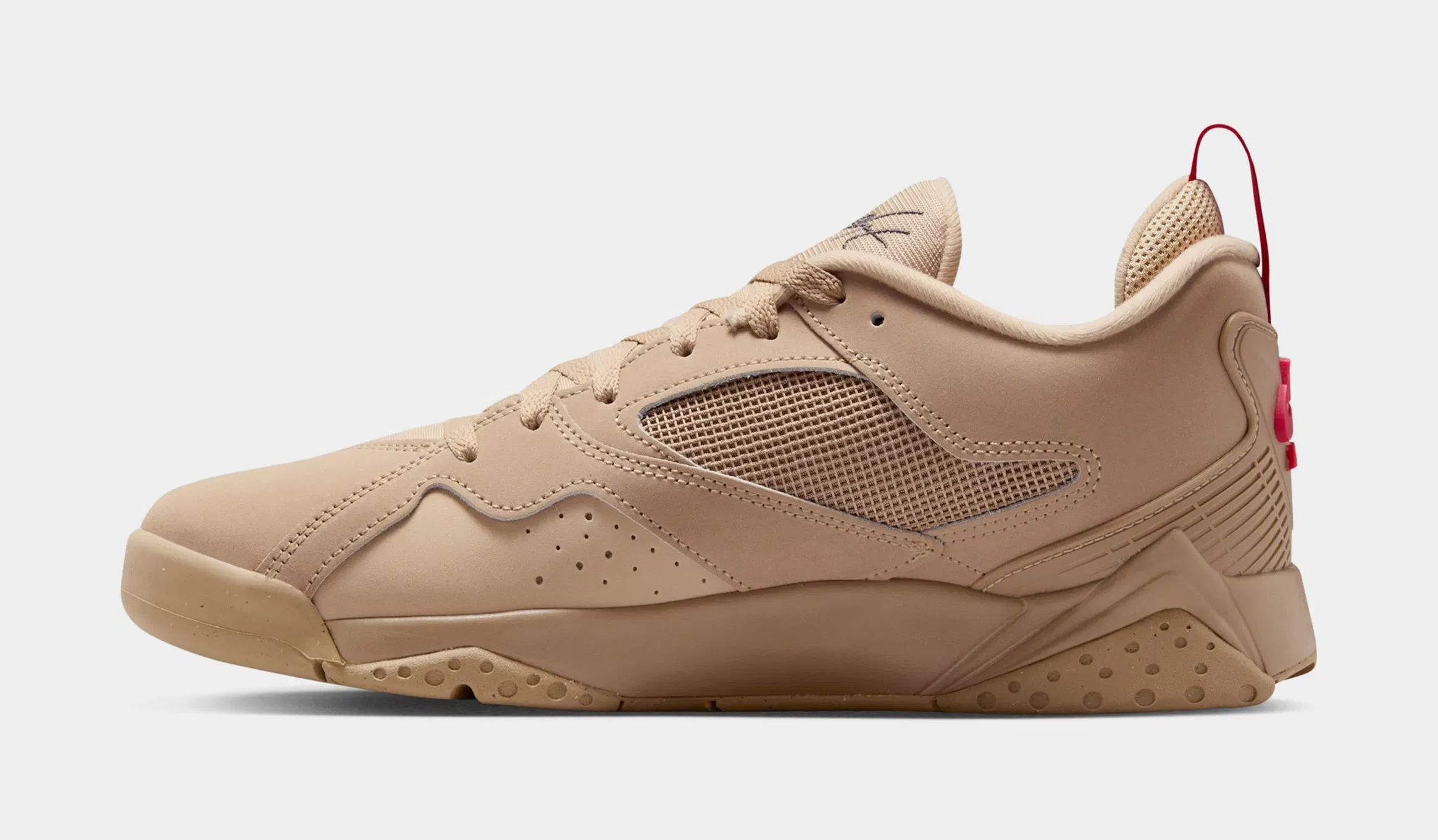 Air Jordan MVP 92 Mens Lifestyle Shoes (Desert Camo/Mushroom/Anthracite/Fire Red)