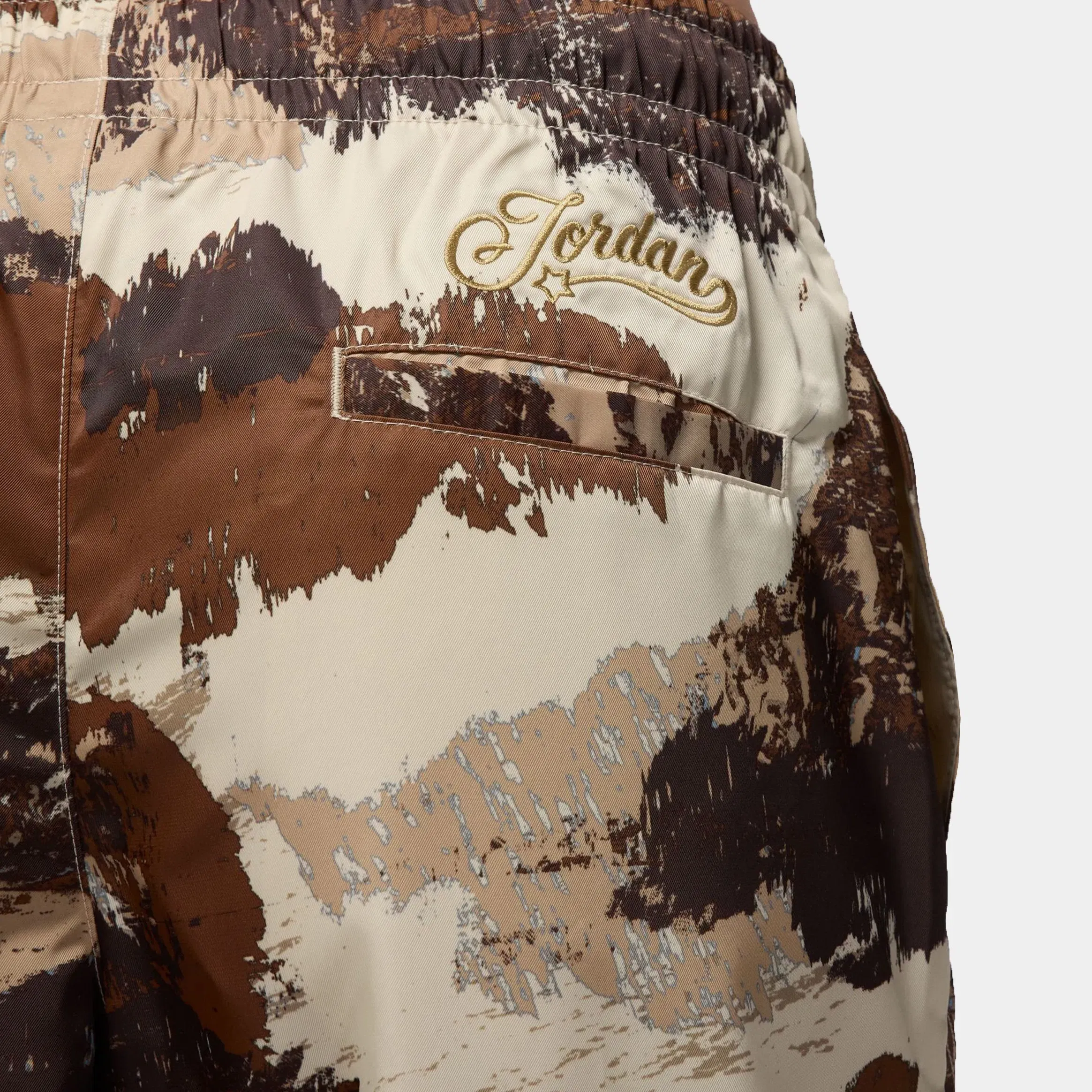 Air Jordan Brooklyn Novelty Camo Womens Pants (Khaki/Brown)