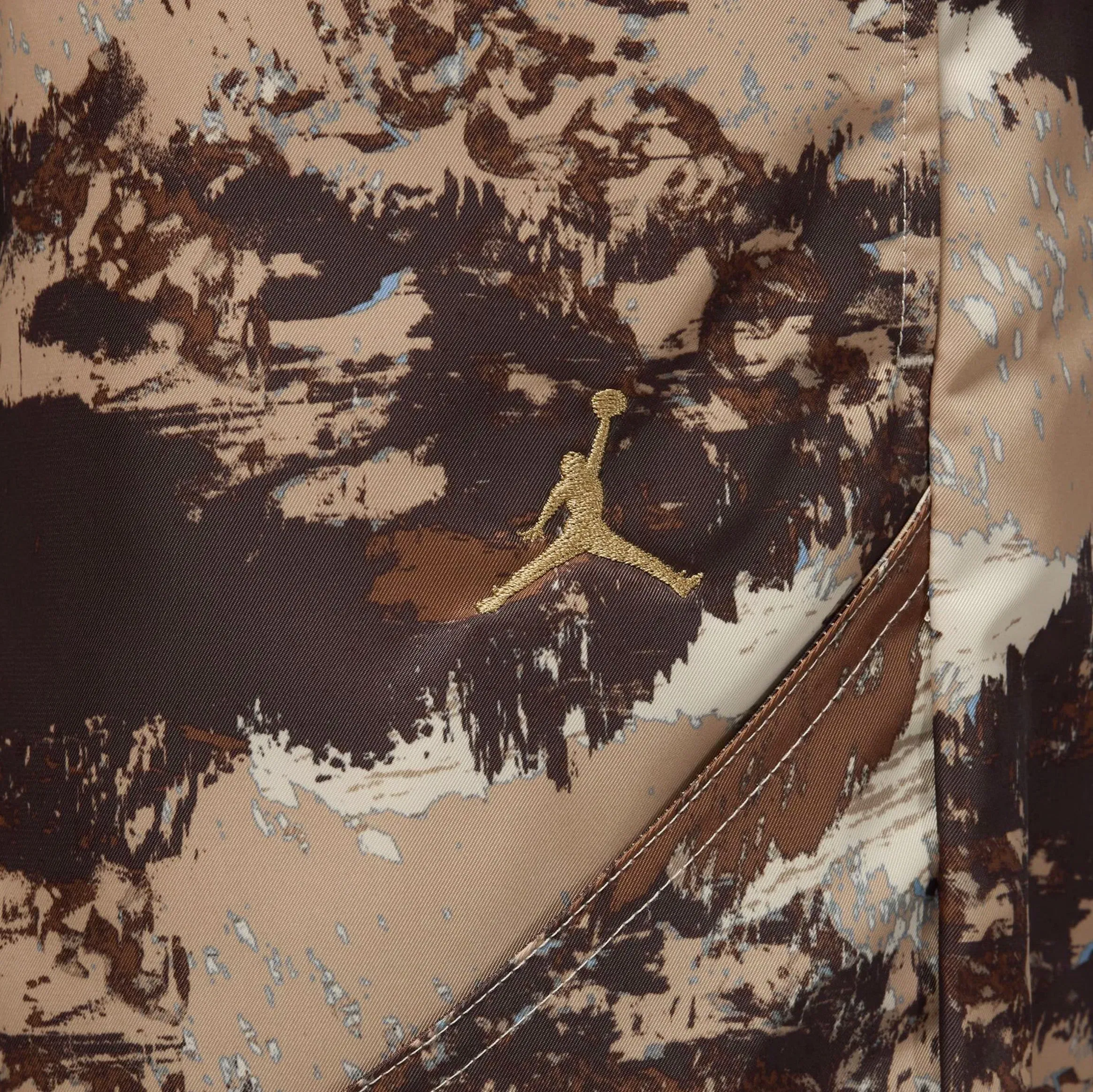 Air Jordan Brooklyn Novelty Camo Womens Pants (Khaki/Brown)