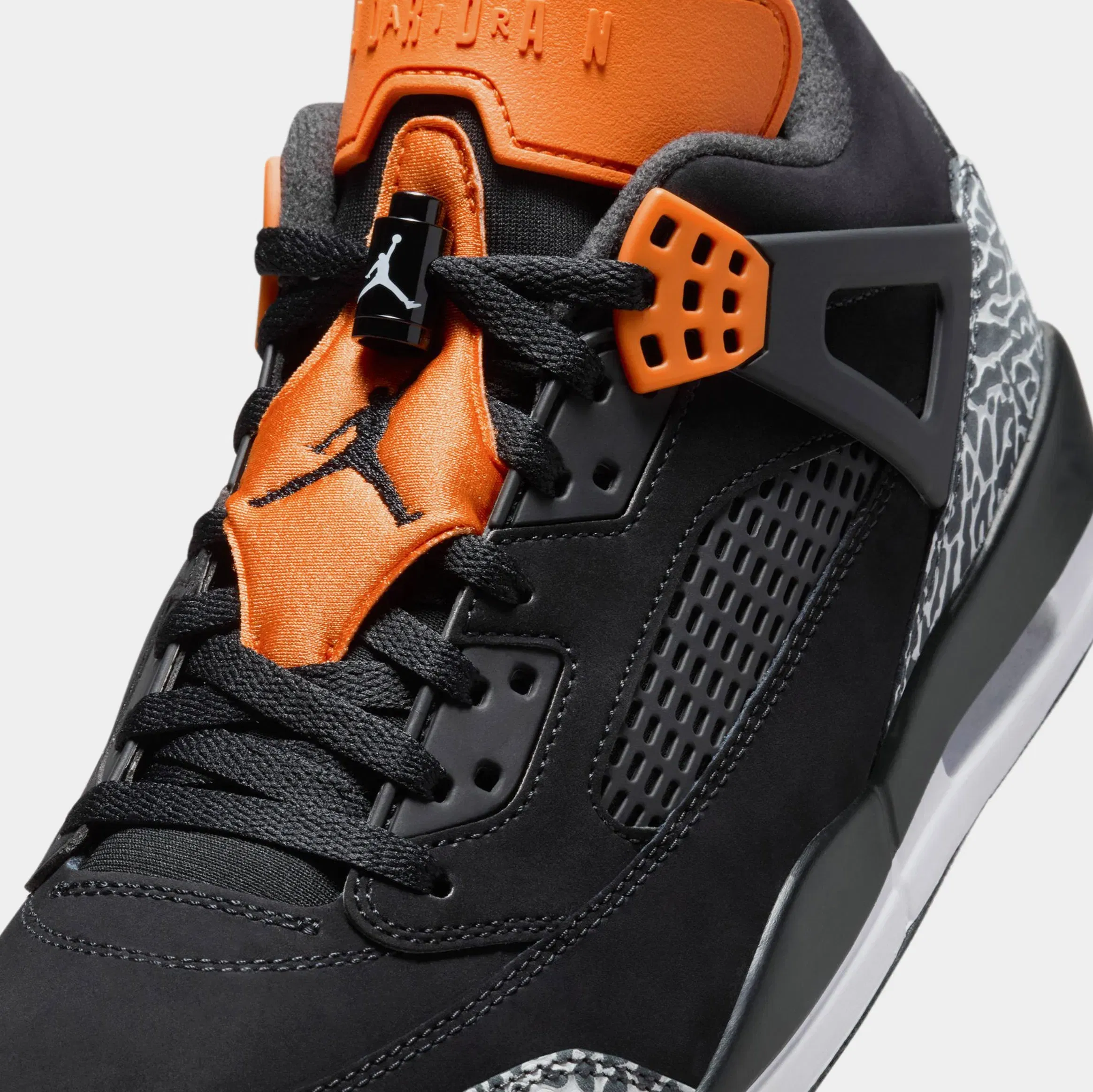 Air Jordan Spizike Low Mens Basketball Shoes (Black/Starfish/White)