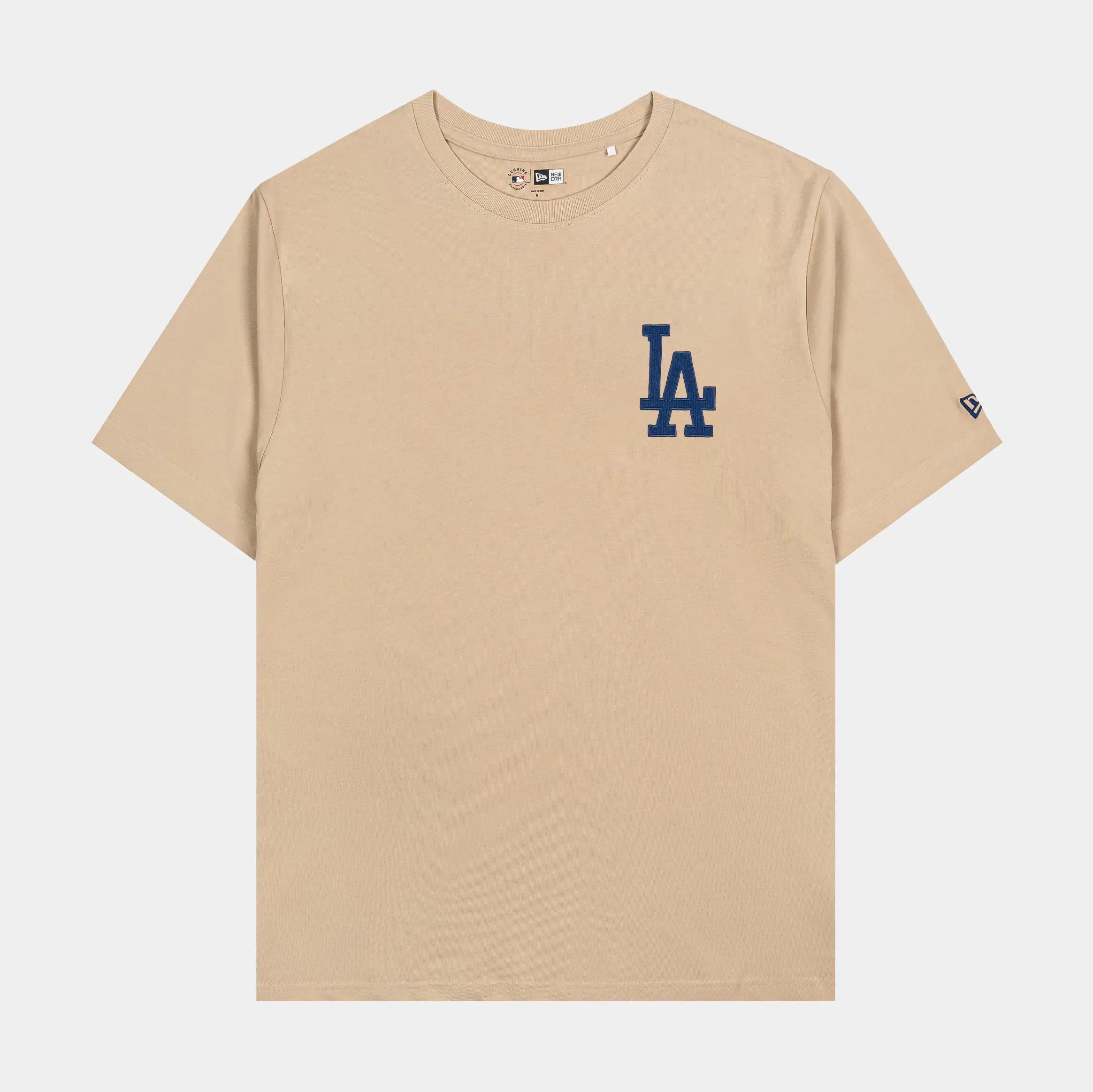 New Era Los Angeles Dodgers Mens Short Sleeve Shirt (Brown/Multi)
