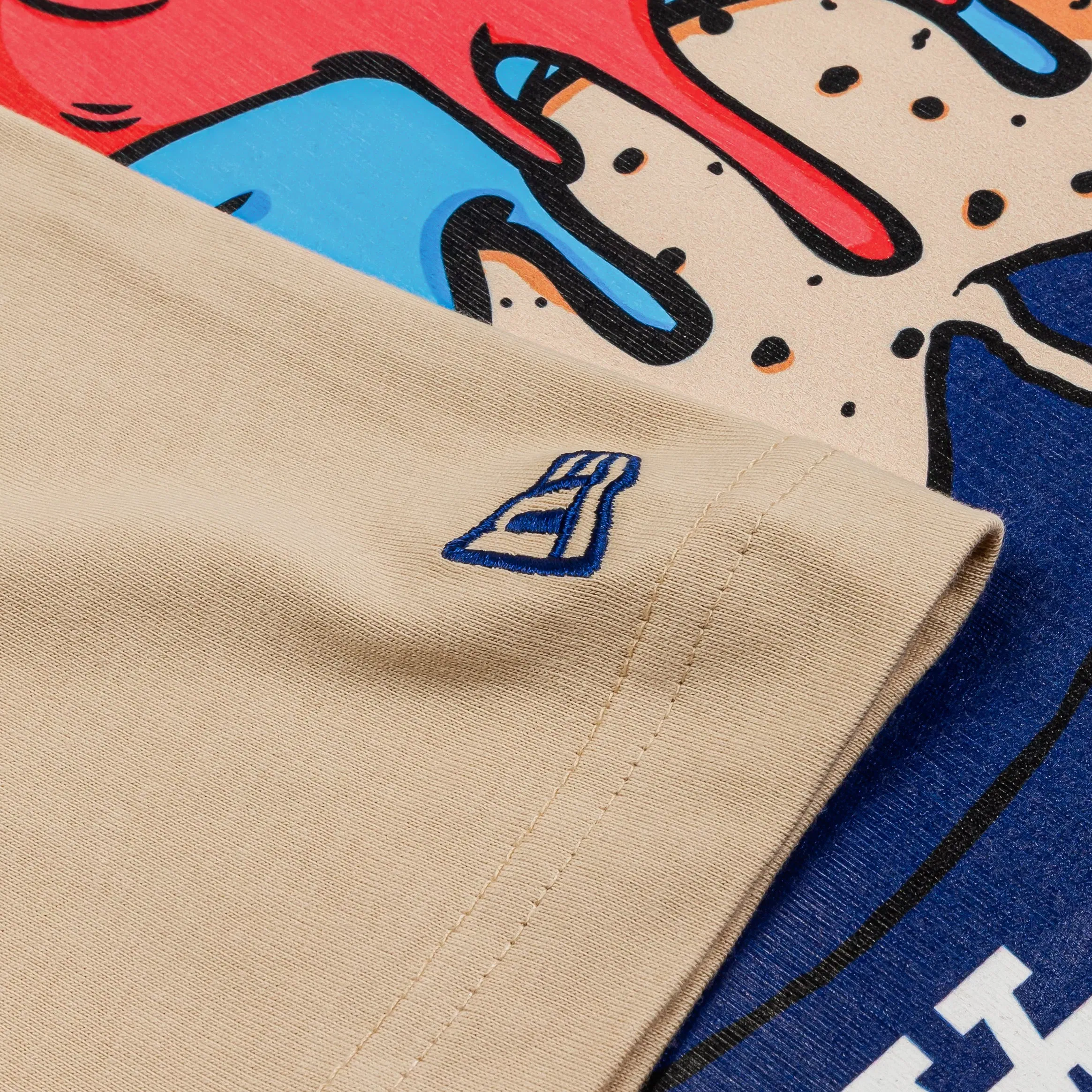 New Era Los Angeles Dodgers Mens Short Sleeve Shirt (Brown/Multi)