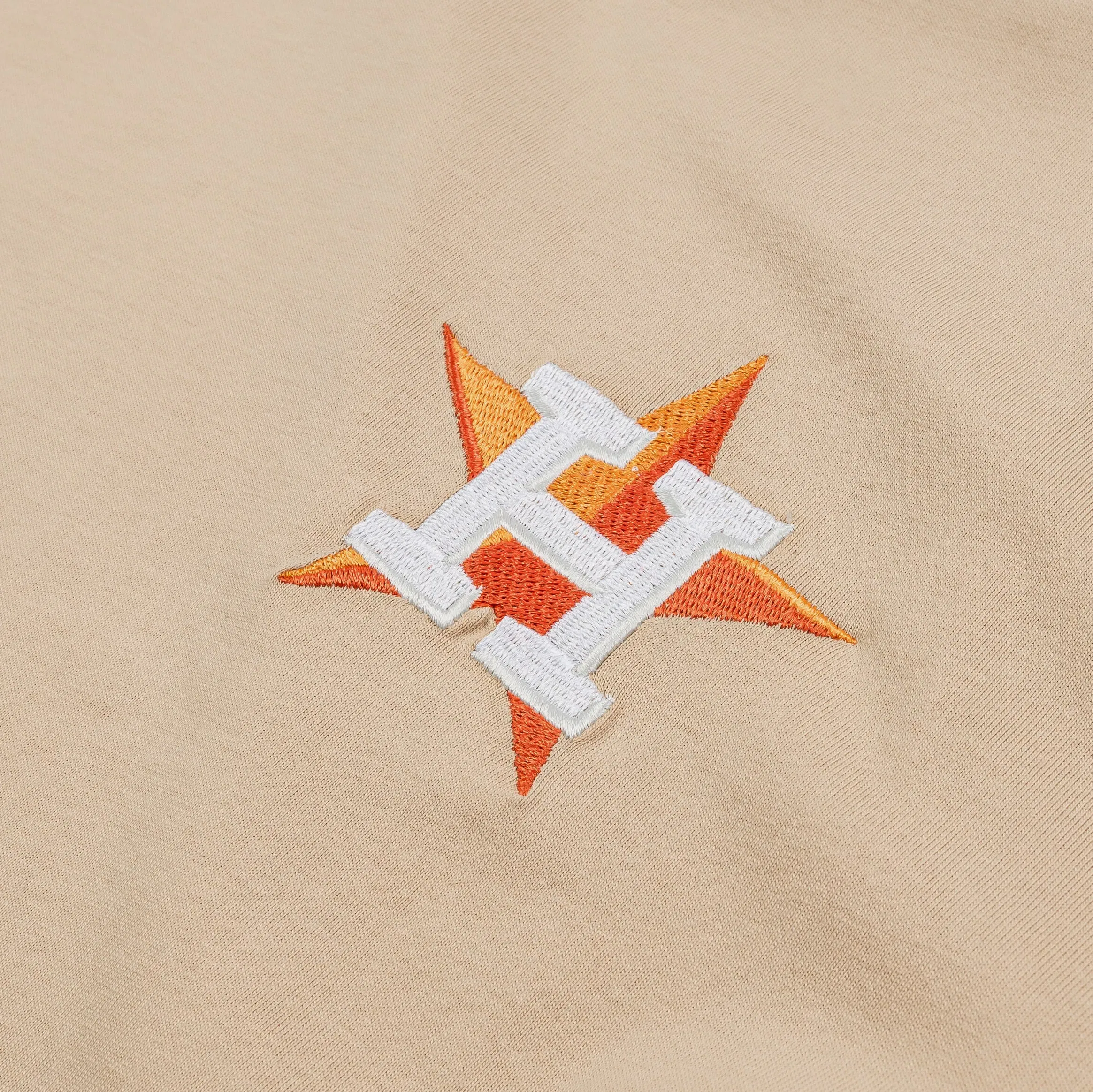 New Era Houston Astros Mens Short Sleeve Shirt (Brown/Multi)