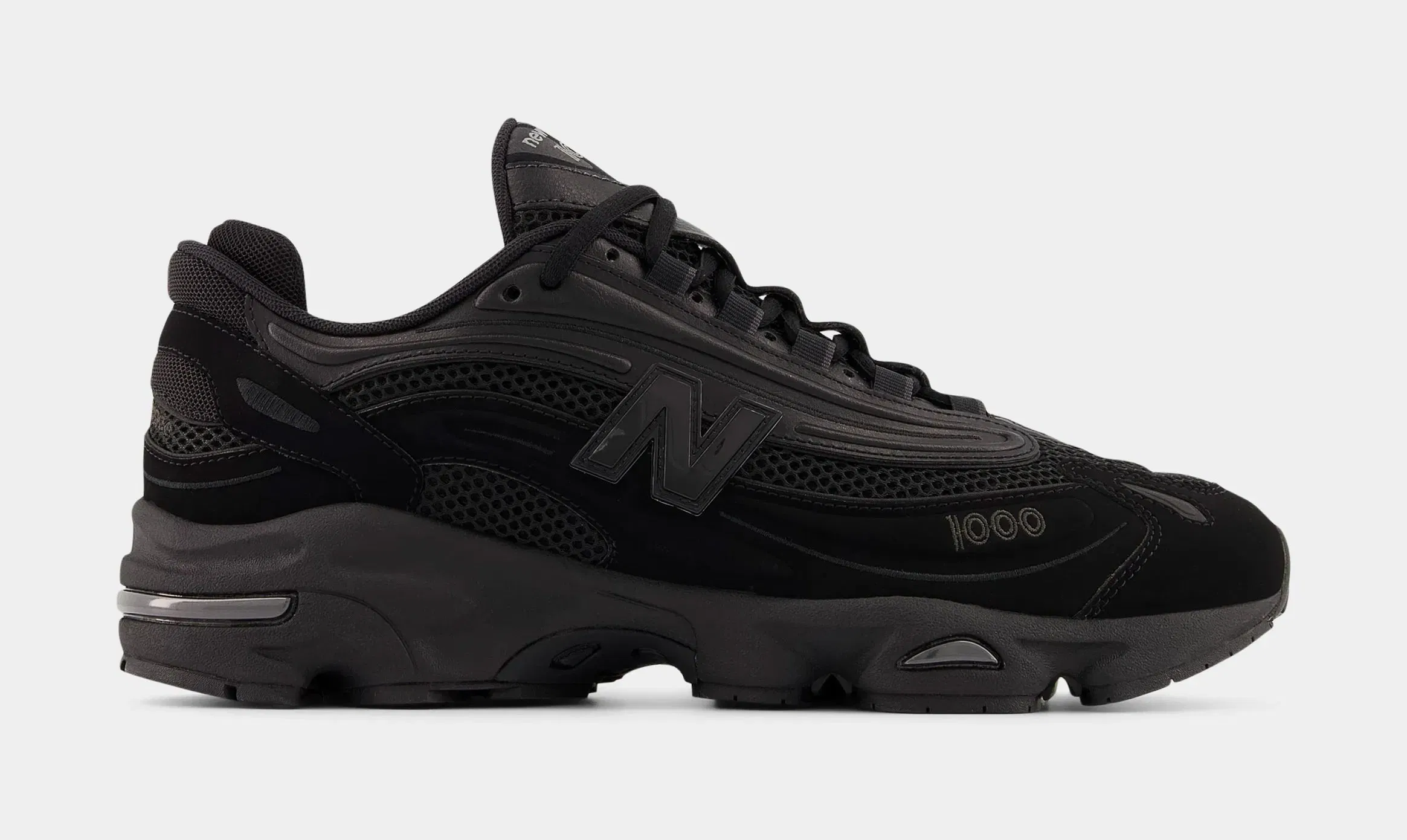 NEWBALANCE 1000 Mens Running Shoes (Black/Black)