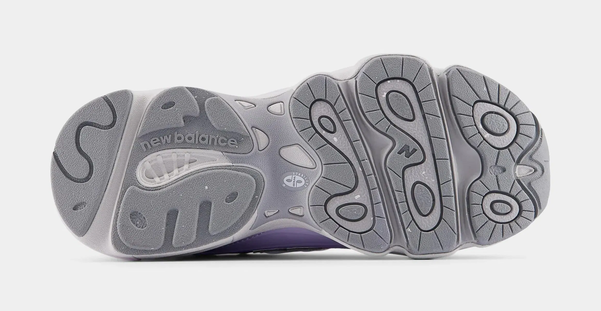 NEWBALANCE 1000 Preschool Running Shoes (Bright Lavender/Light Silver Metallic)
