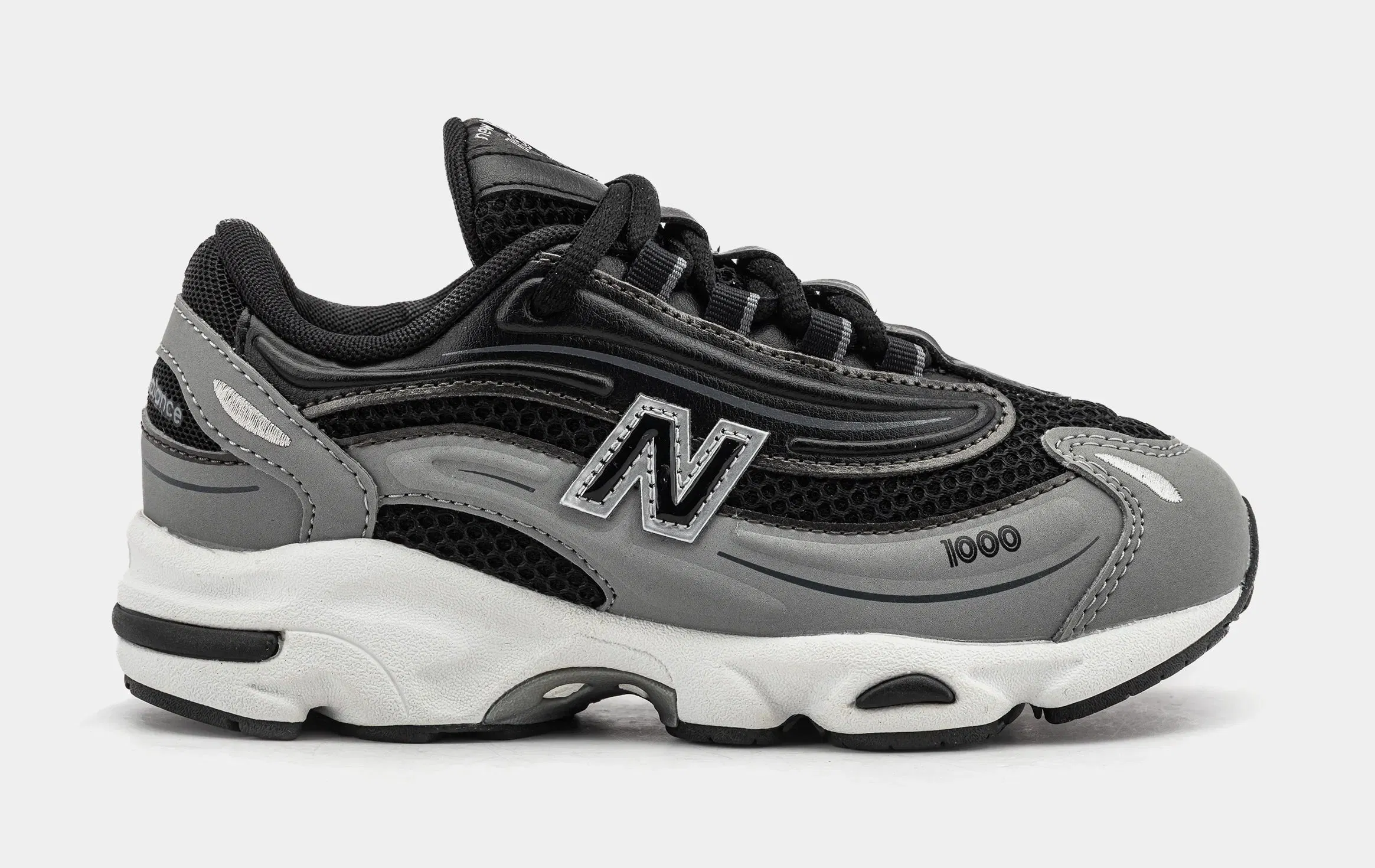 NEWBALANCE 1000 Preschool Running Shoes (Black/Grey)
