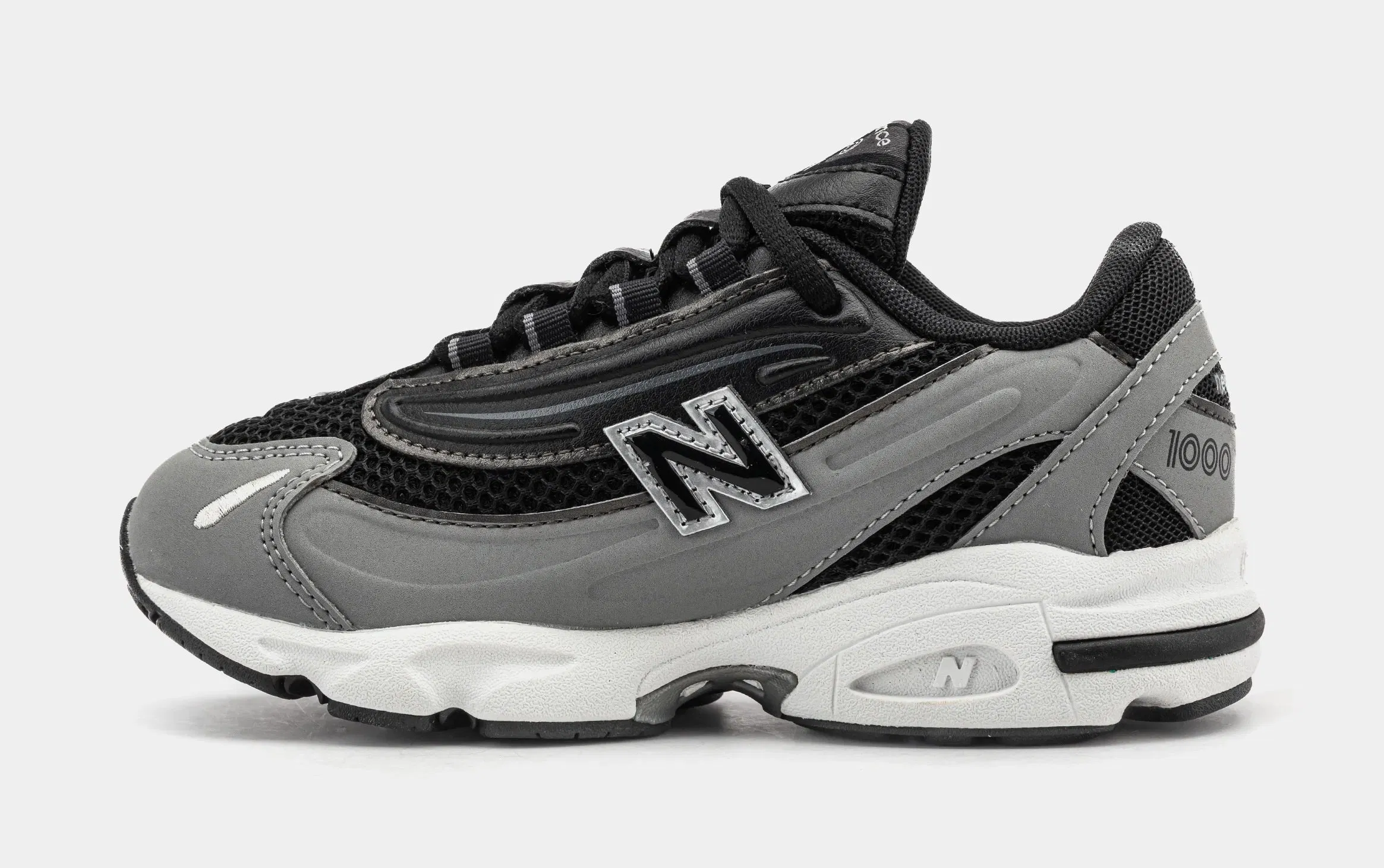 NEWBALANCE 1000 Preschool Running Shoes (Black/Grey)