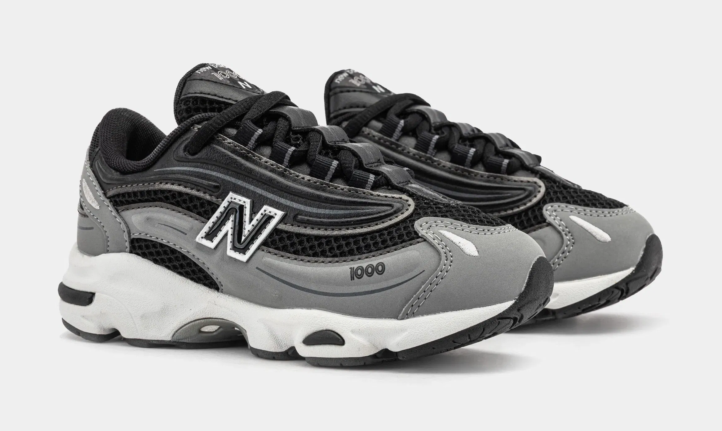 NEWBALANCE 1000 Preschool Running Shoes (Black/Grey)