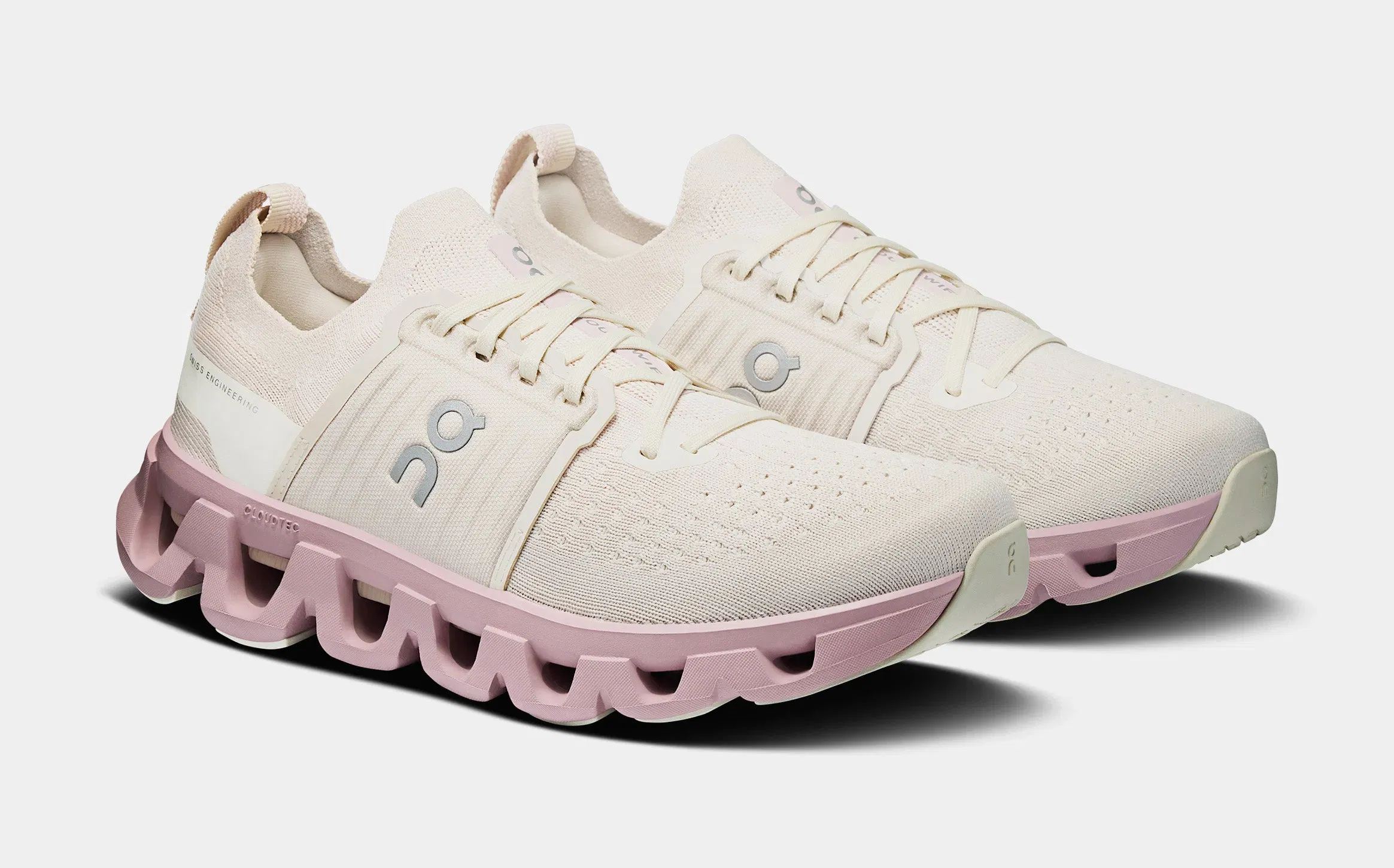 On Running Cloudswift 4 Womens Running Shoes (Pearl/Mauve)