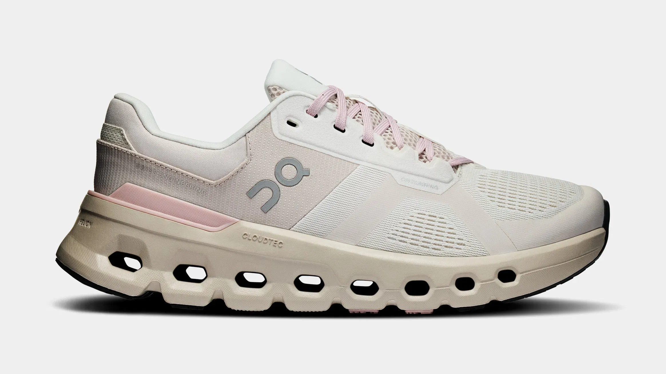 On Running Cloudrunner 2 Womens Running Shoes (Silver/Mauve)