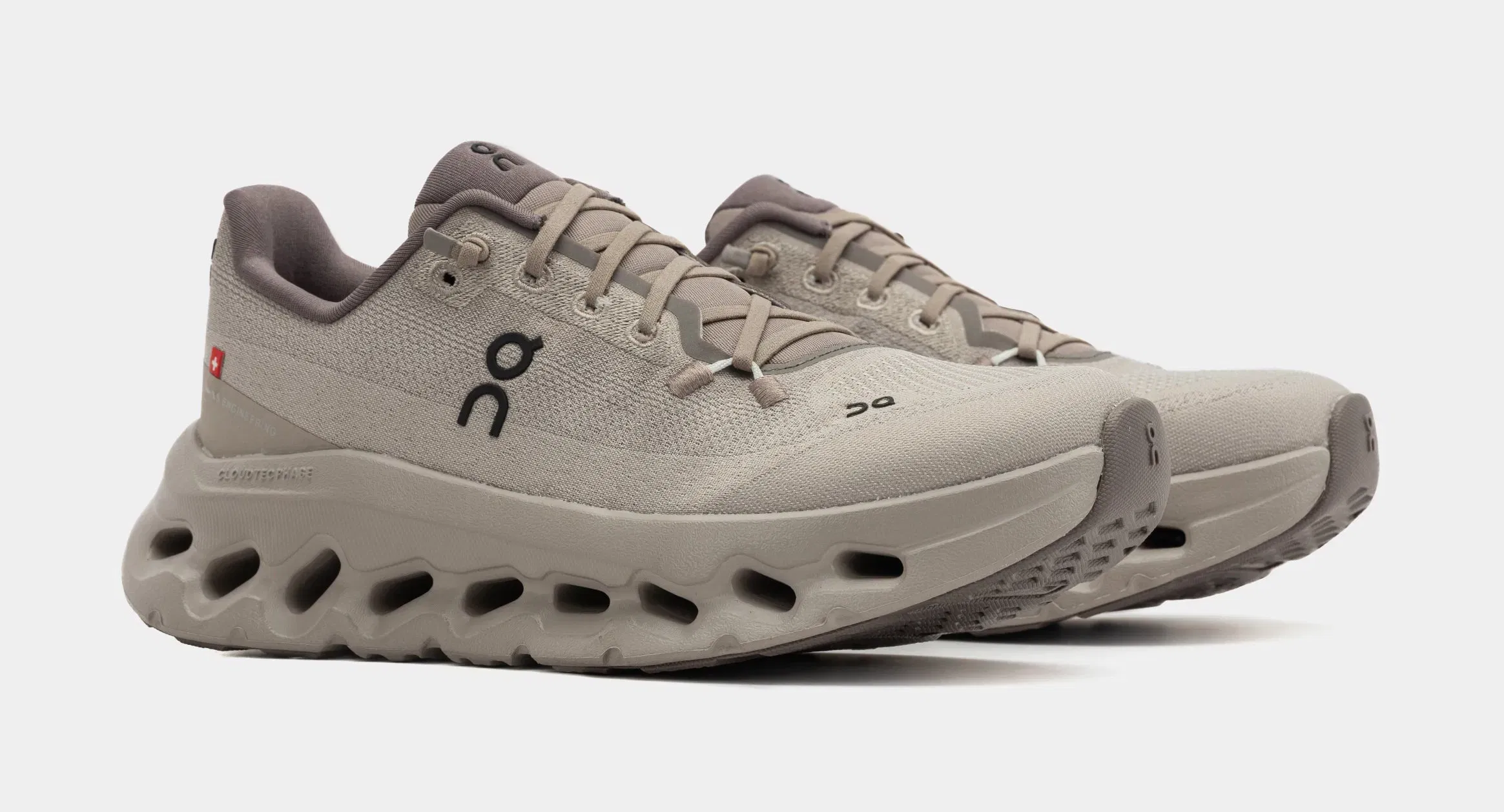 On Running Shoe Palace Exclusive Cloudtilt Womens Running Shoes (Cinder/Fog)