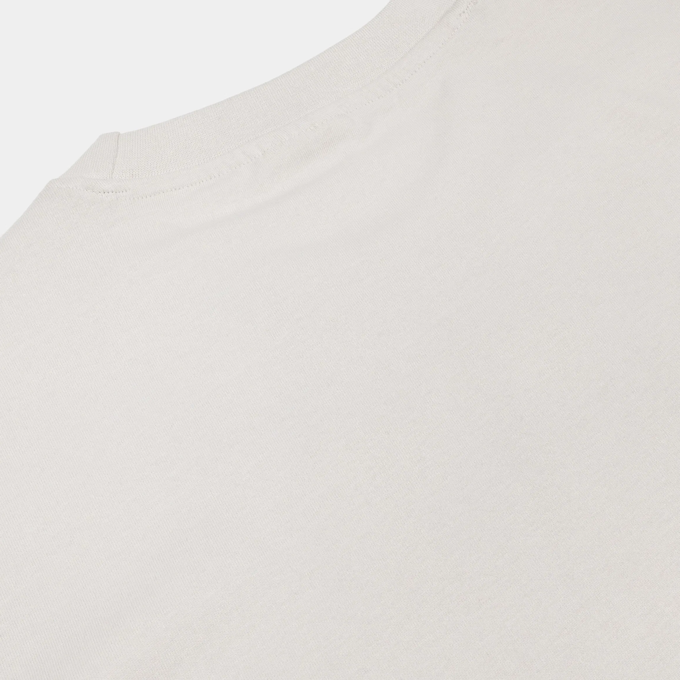 MAISON ARTICLE Cropped Tee Mens Short Sleeve Shirt (Stone)