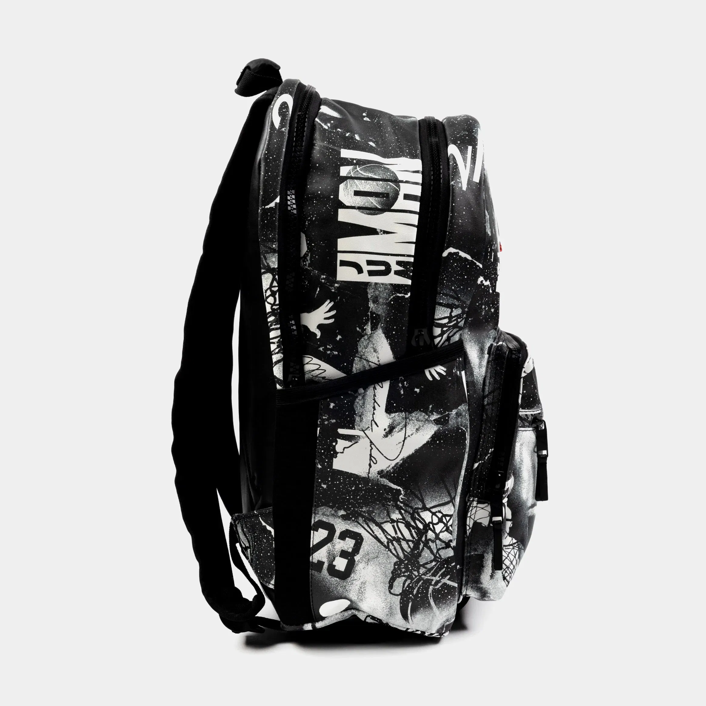 Air Jordan Borough GFX Grade School Backpack (Black/White)