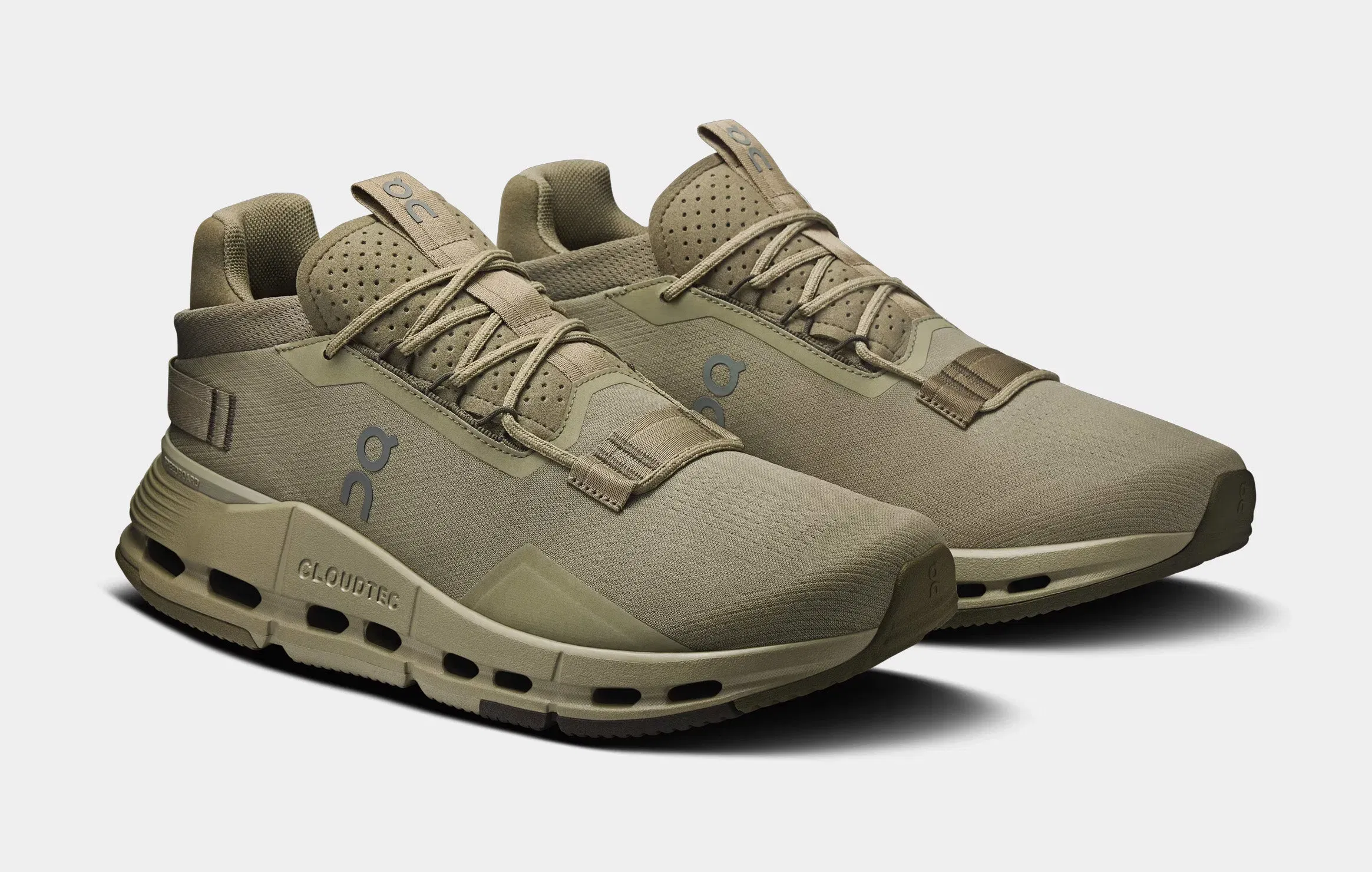 On Running Cloudnova 2 Mens Running Shoes (Grove/Thorn)