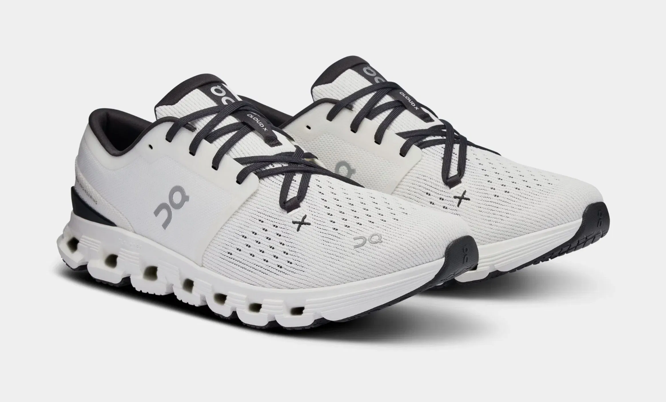 On Running Cloud X Mens Running Shoes (White/Black)
