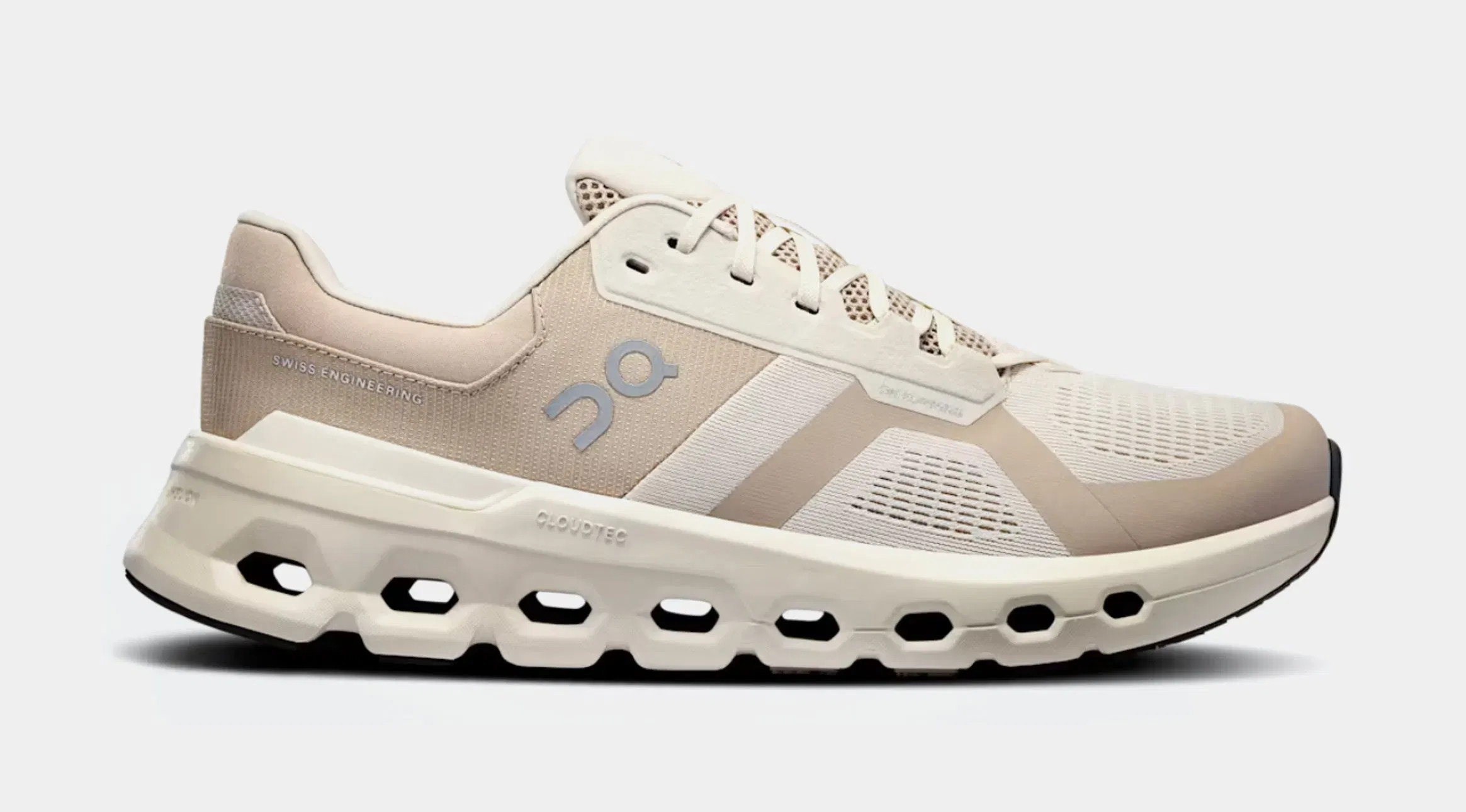 On Running Cloudrunner 2 Mens Running Shoes (Pearl/Desert)