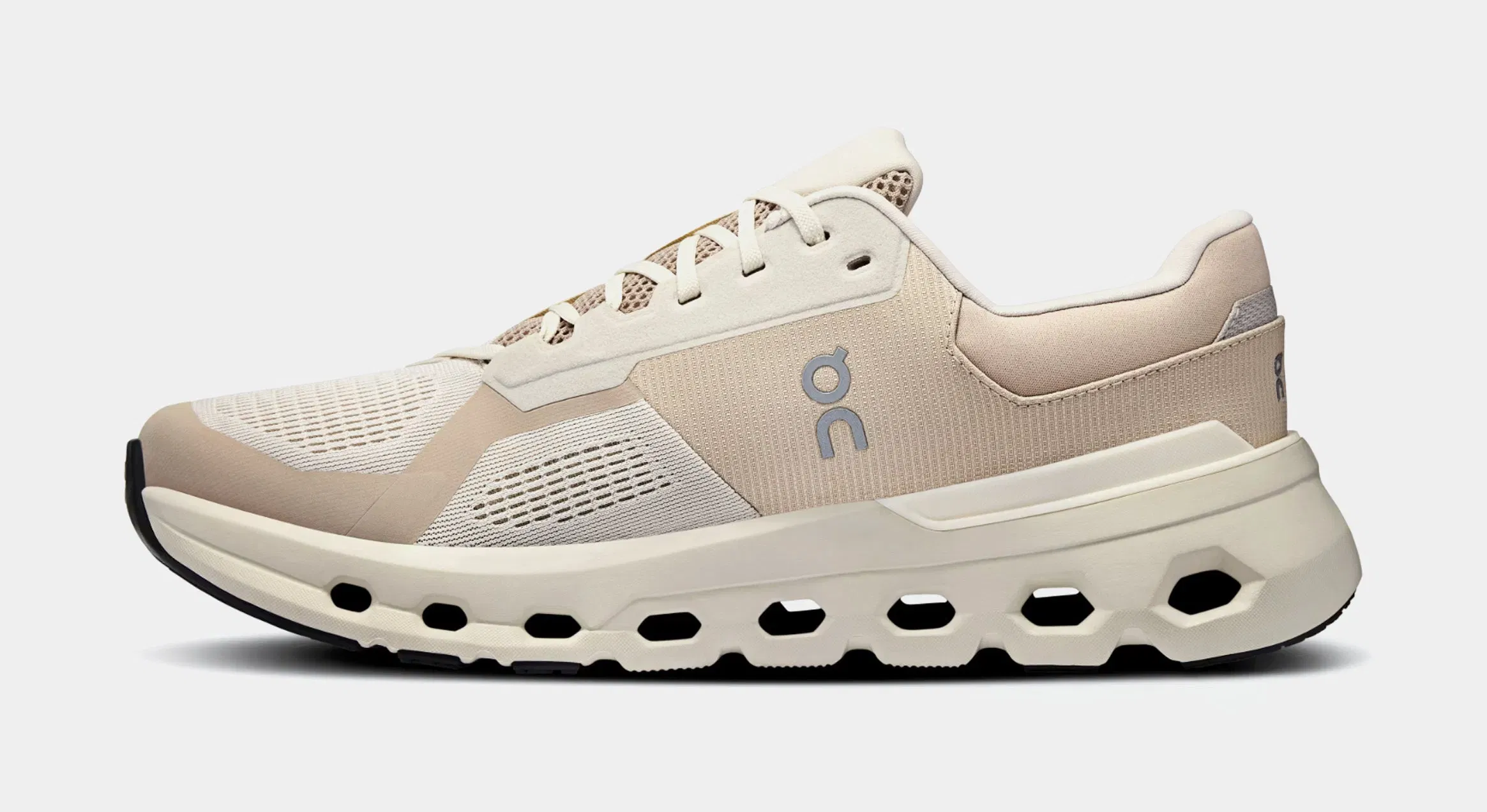 On Running Cloudrunner 2 Mens Running Shoes (Pearl/Desert)