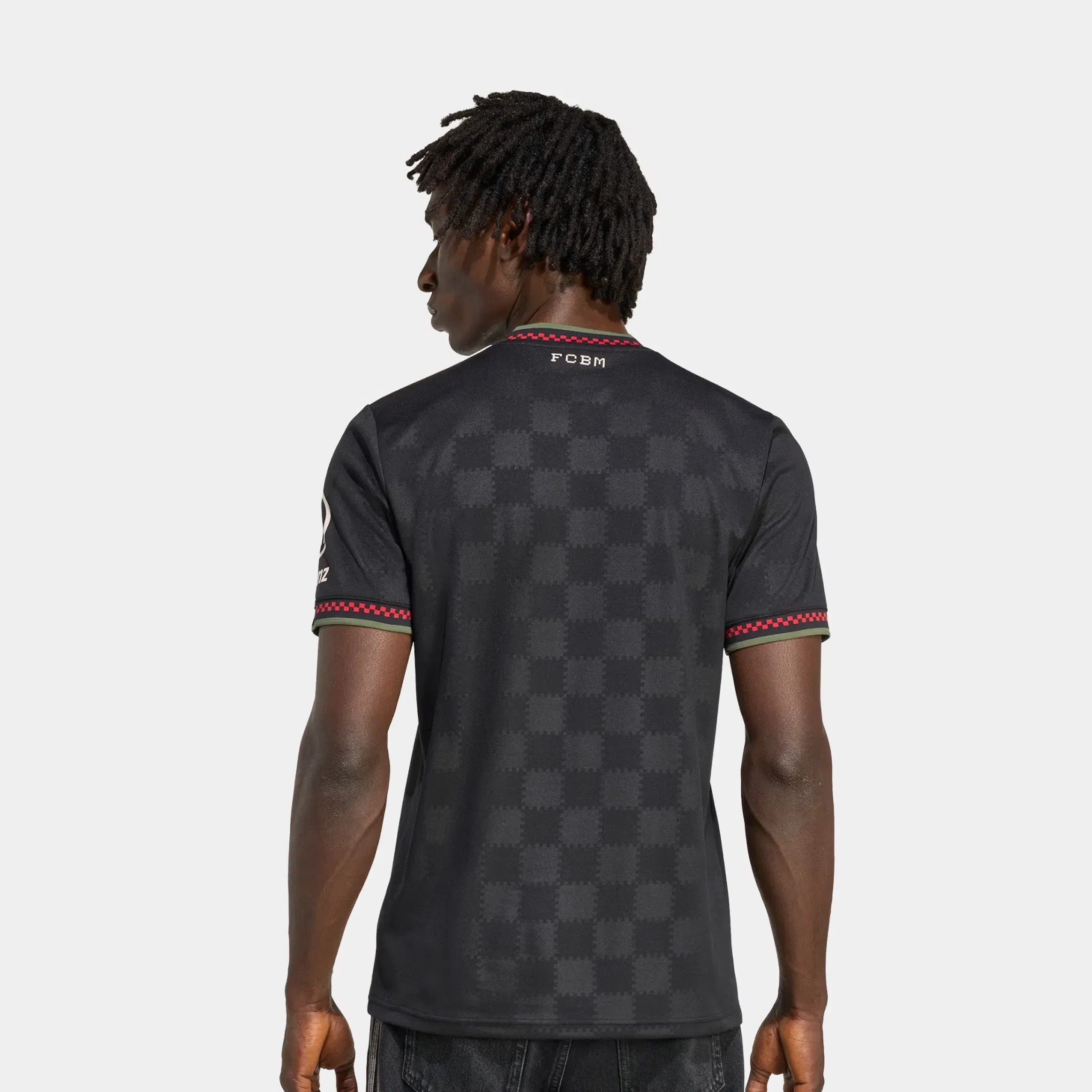 adidas FC Bayern 26/26 Third Mens Jersey (Black/Red)