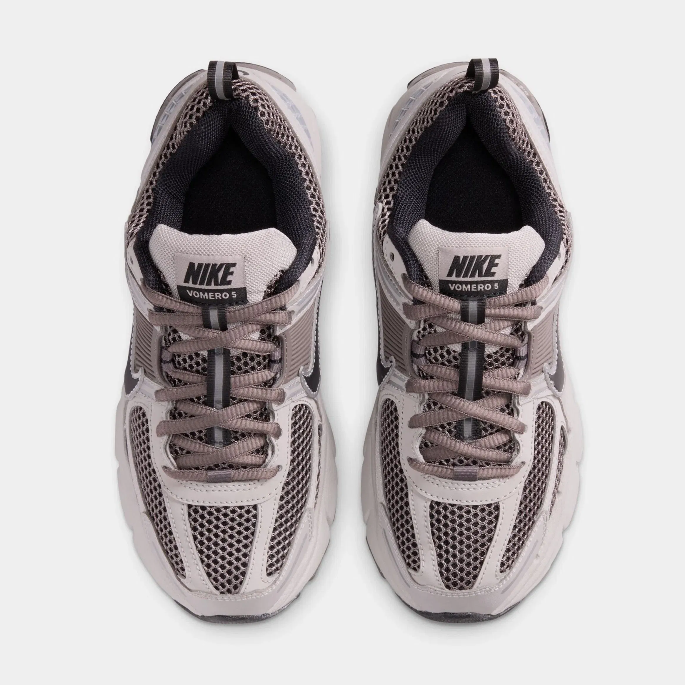 Nike Vomero 5 Grade School Running Shoes (College Grey/Black/Cave Stone)