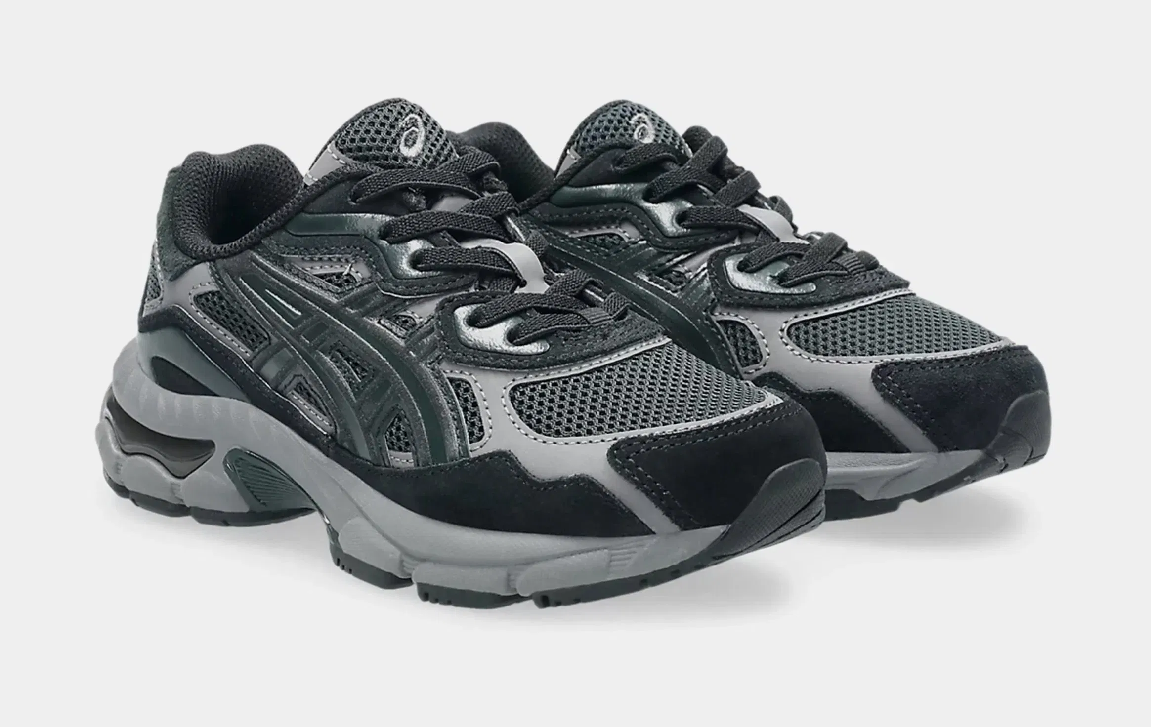 ASICS Gel NYC Preschool Running Shoes (Graphite Grey/Black)