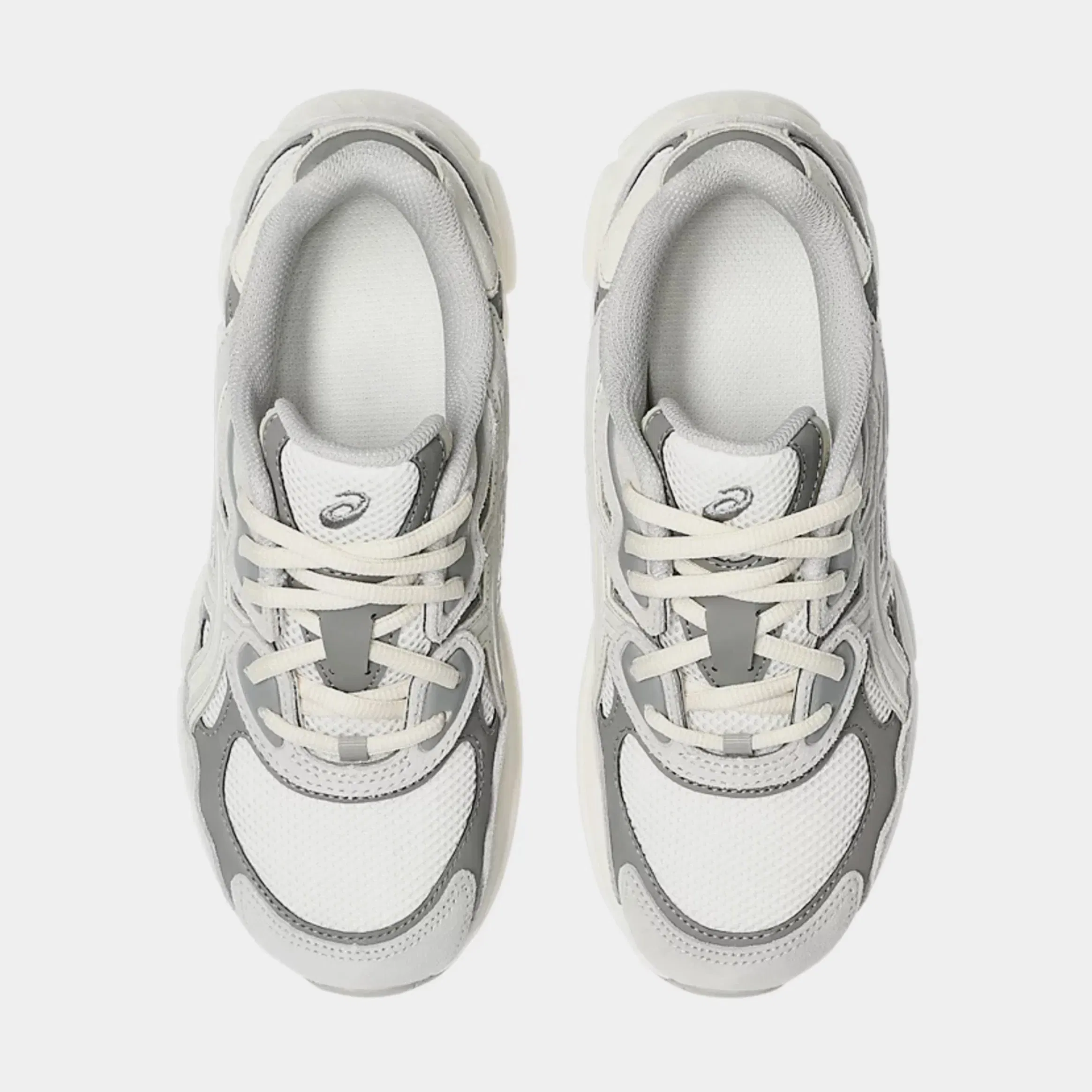 ASICS Gel NYC Grade School Running Shoes (Cream/Oyster Grey)