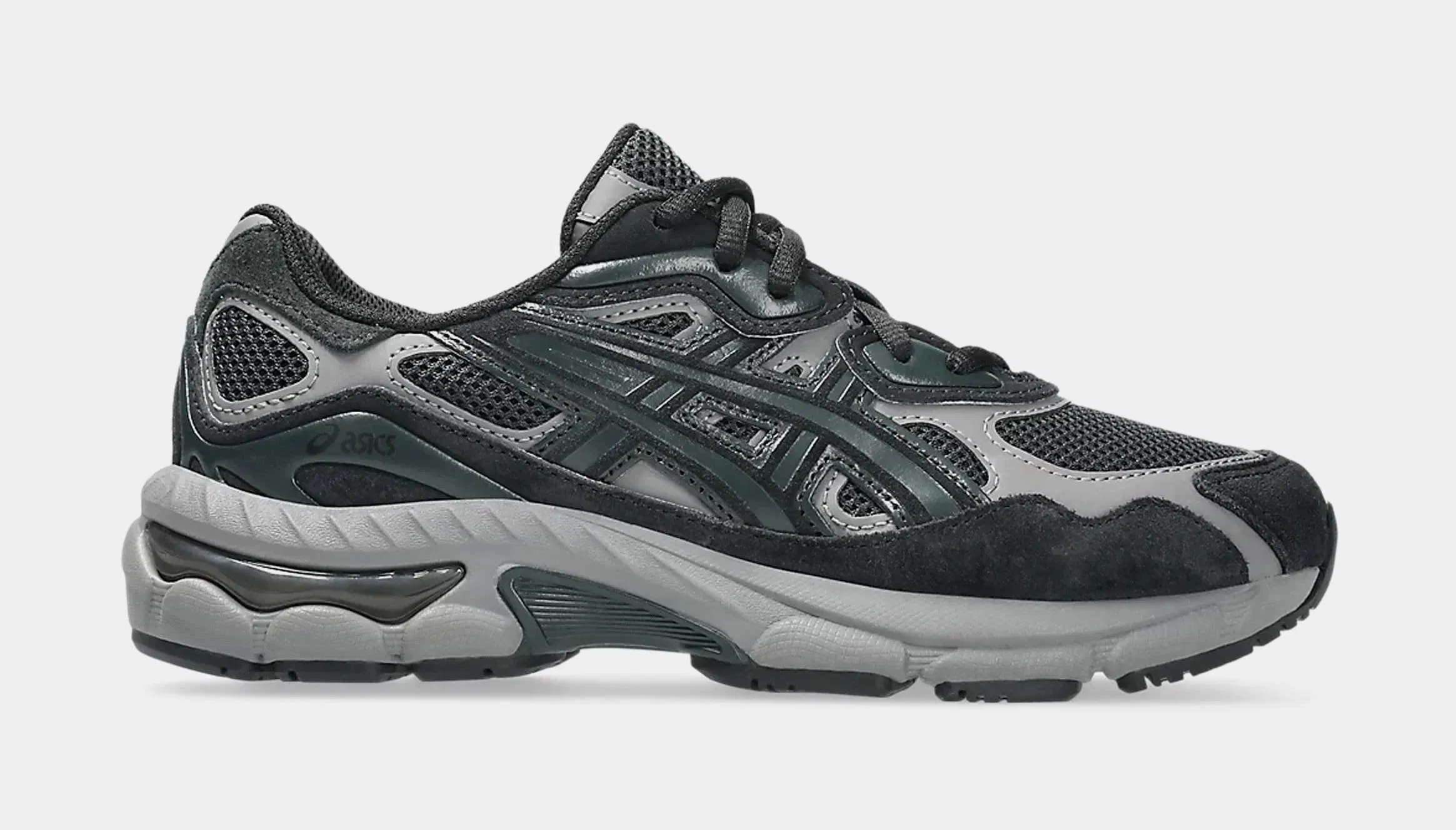 ASICS Gel NYC Grade School Running Shoes (Graphite Grey/Black)