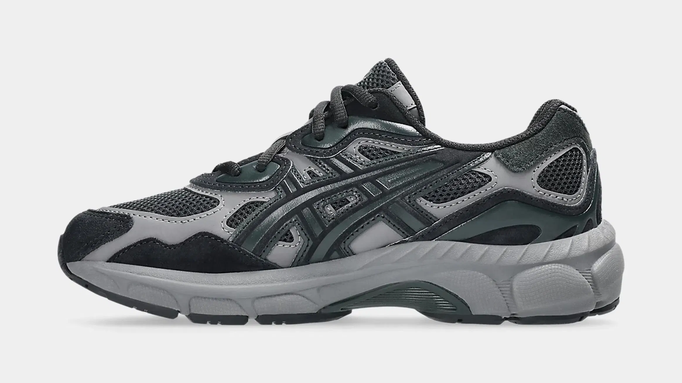 ASICS Gel NYC Grade School Running Shoes (Graphite Grey/Black)