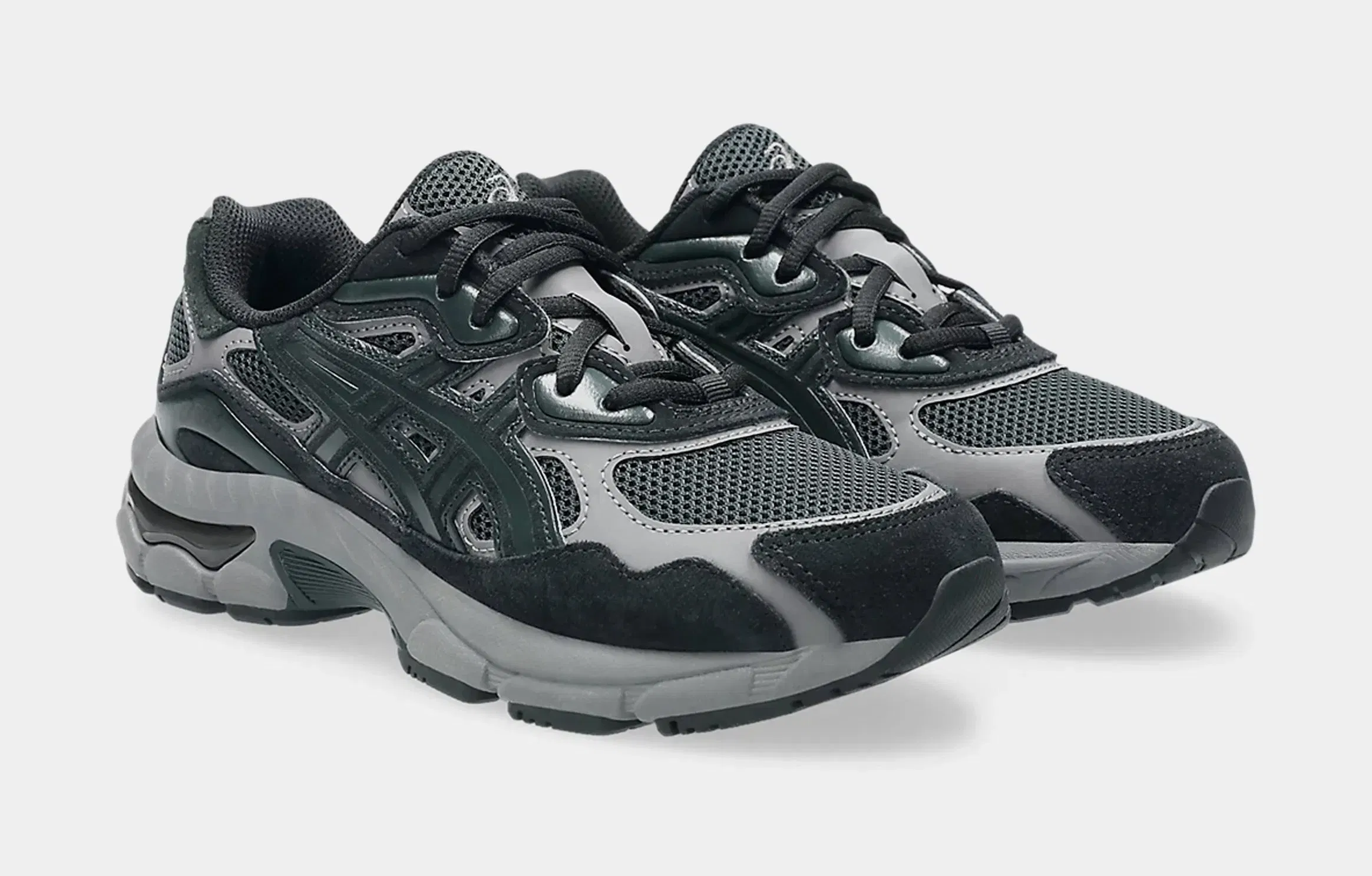 ASICS Gel NYC Grade School Running Shoes (Graphite Grey/Black)