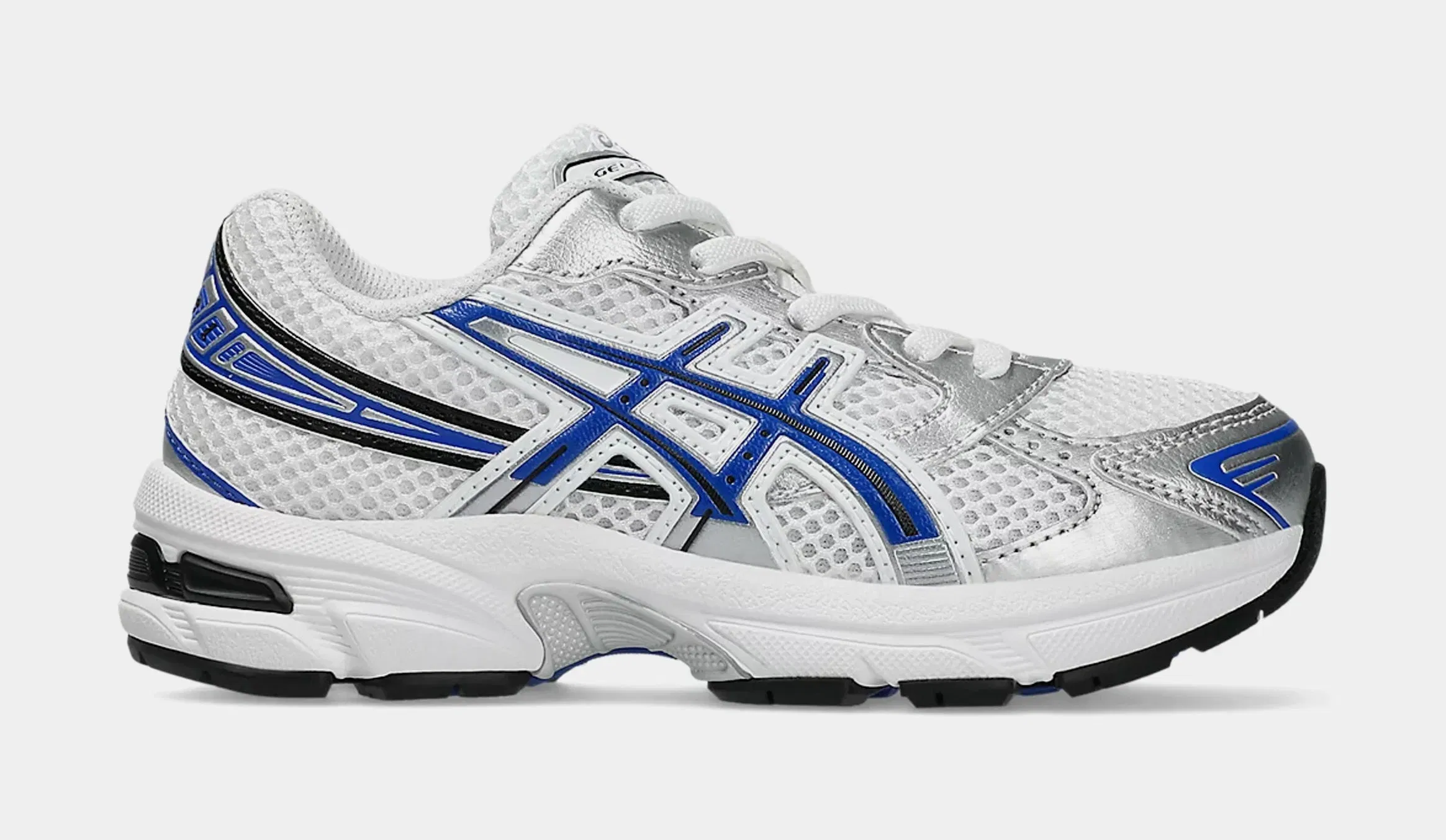 ASICS Gel 1130 Preschool Running Shoes (White/Asics Blue)