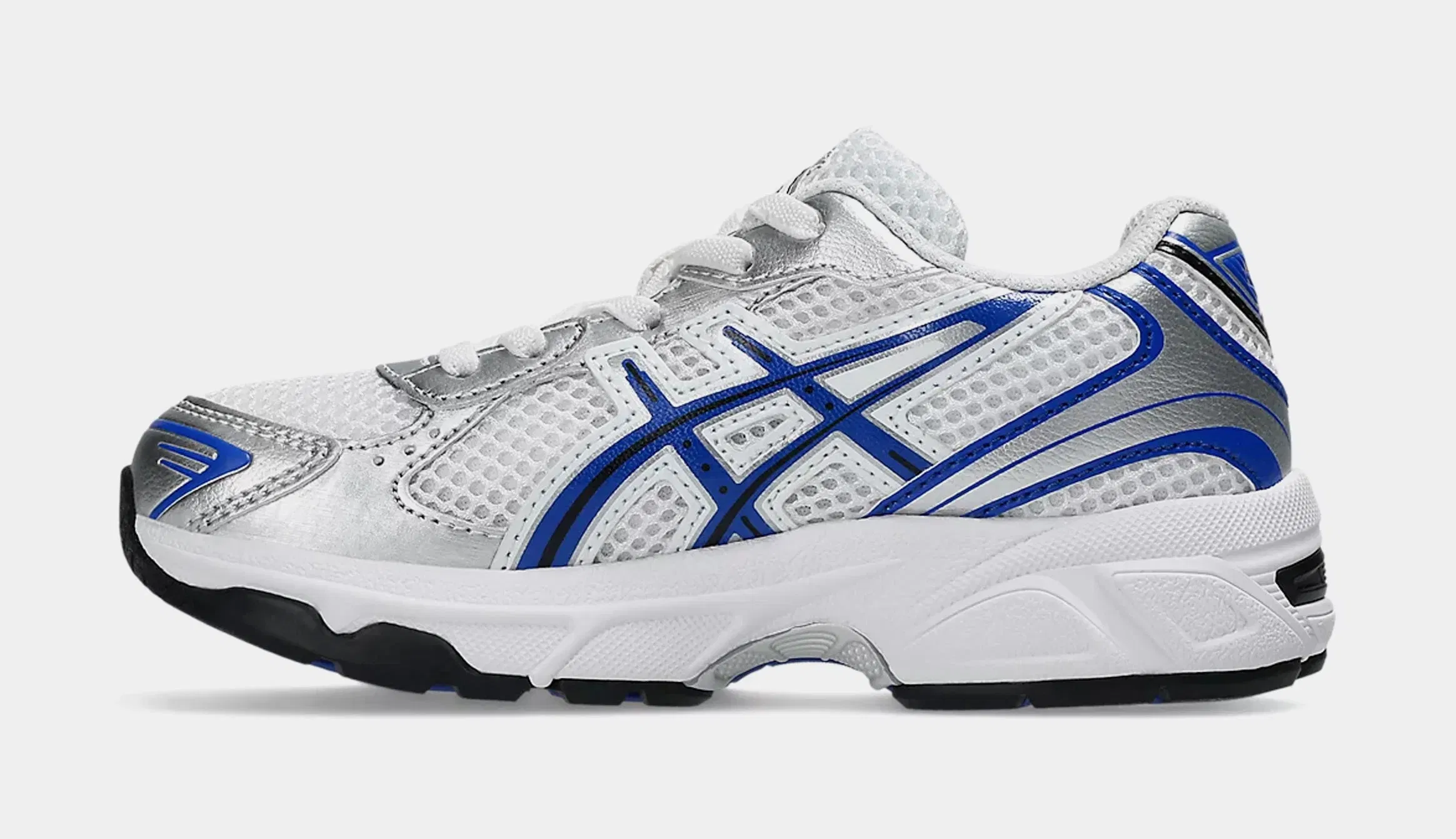 ASICS Gel 1130 Preschool Running Shoes (White/Asics Blue)