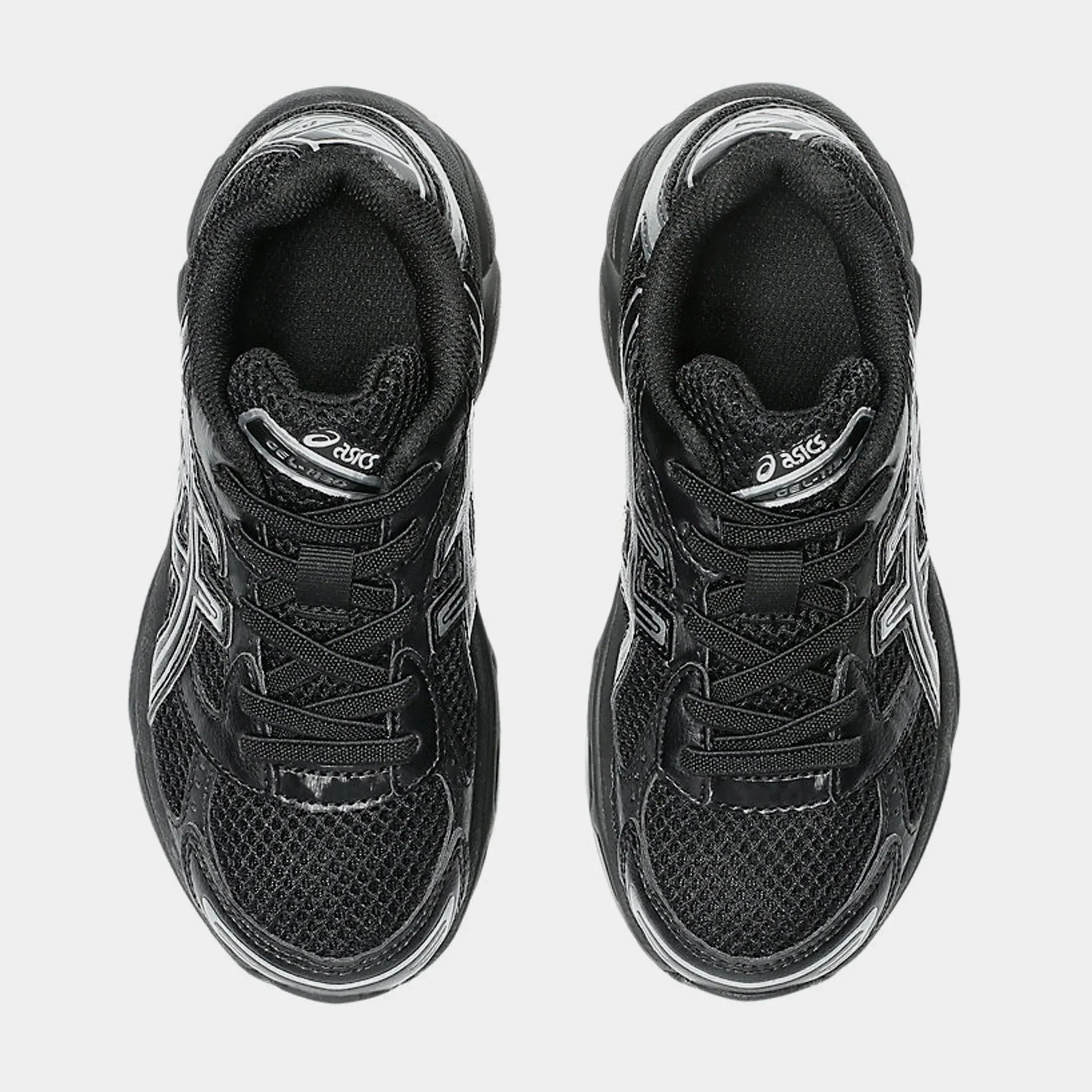 ASICS Gel 1130 Preschool Running Shoes (Black/Silver)