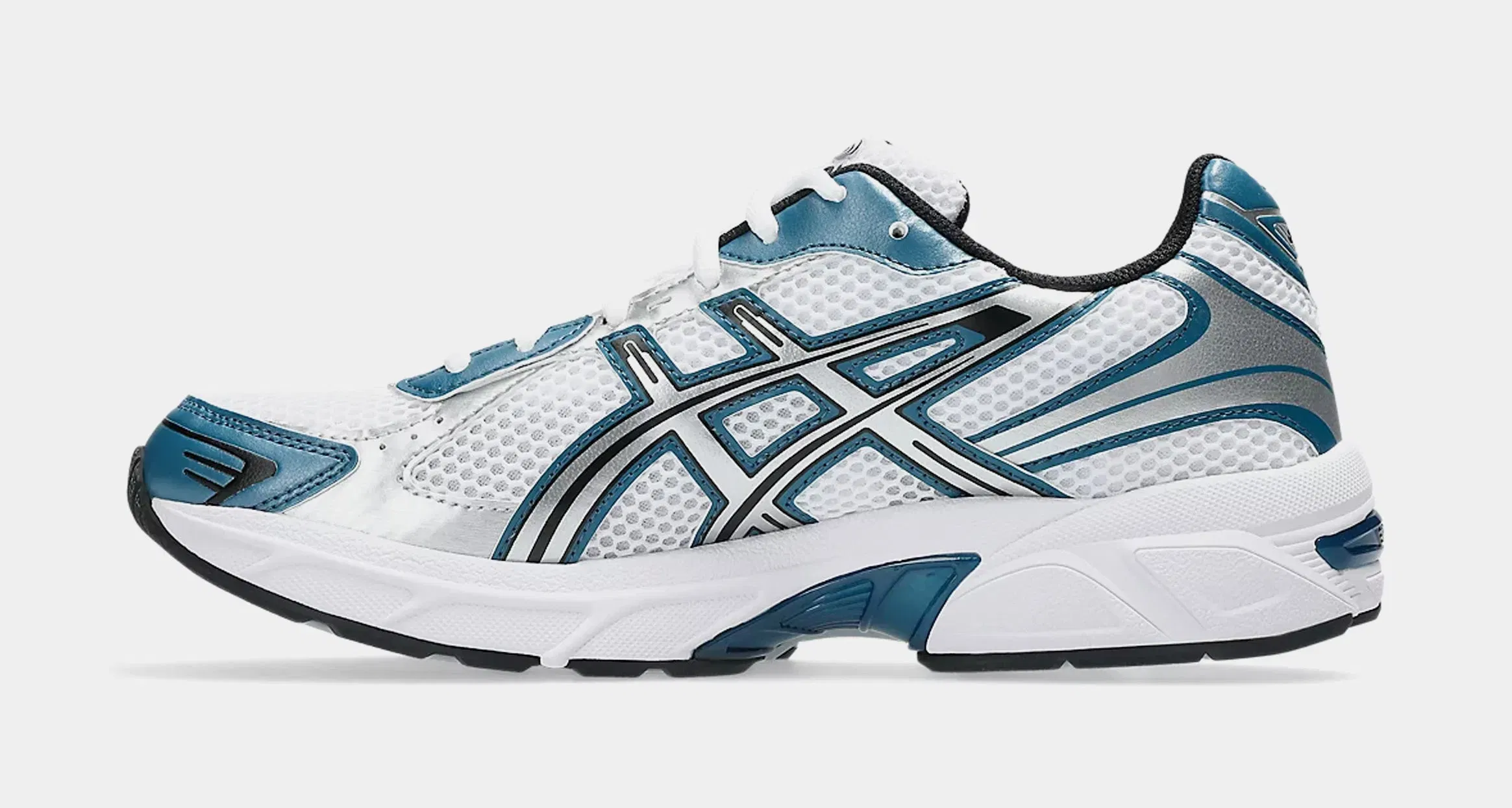 ASICS Gel 1130 Mens Running Shoes (White/Restful Teal)