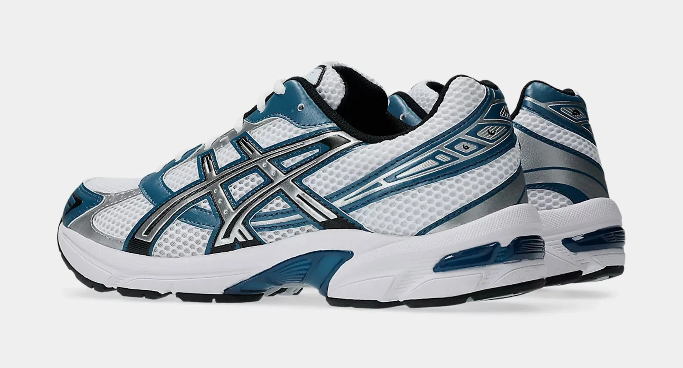 ASICS Gel 1130 Mens Running Shoes (White/Restful Teal)
