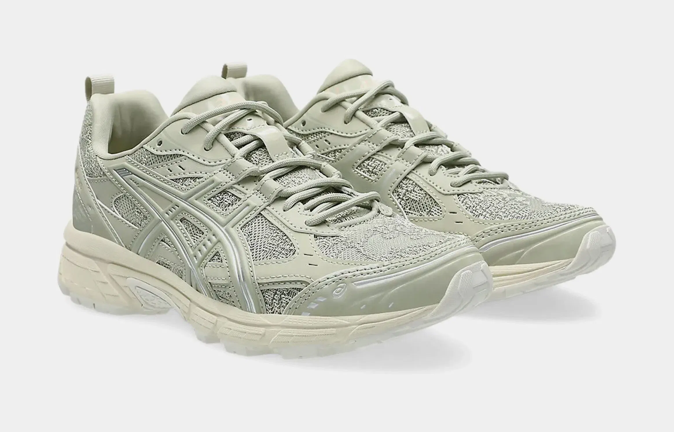 ASICS Gel Nunobiki Dried Leaf Green Womens Running Shoes (Dried Leaf Green/Pure Silver)