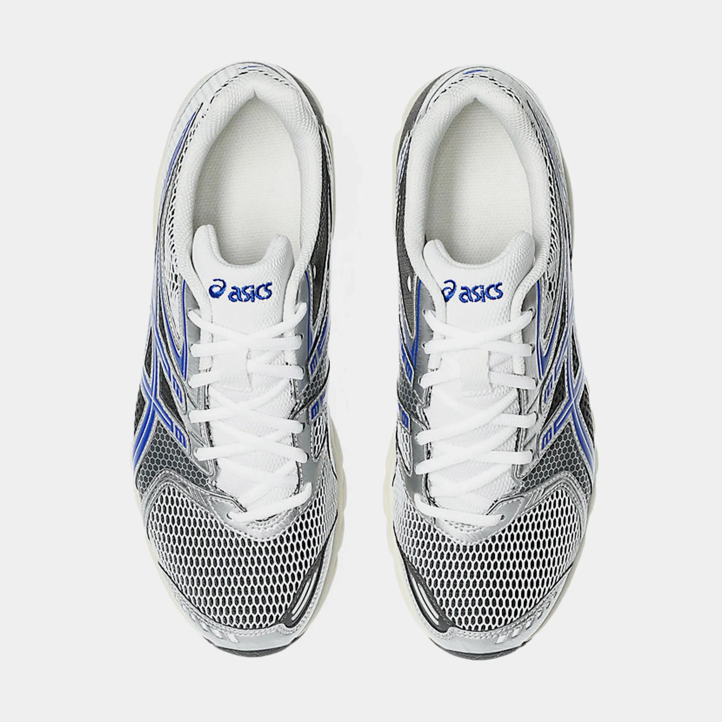ASICS Gel DS Trainer 14 Mens Running Shoes (White/Asics Blue)