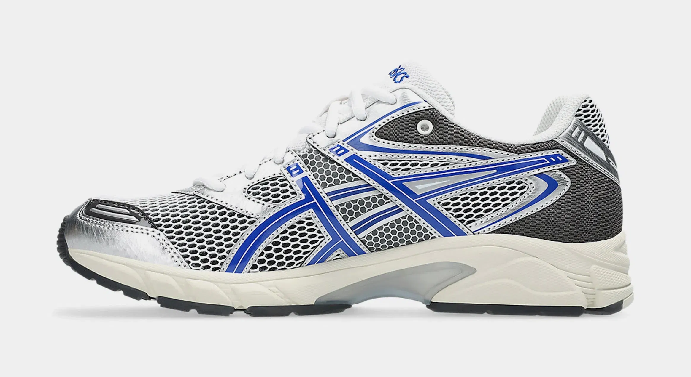 ASICS Gel DS Trainer 14 Mens Running Shoes (White/Asics Blue)