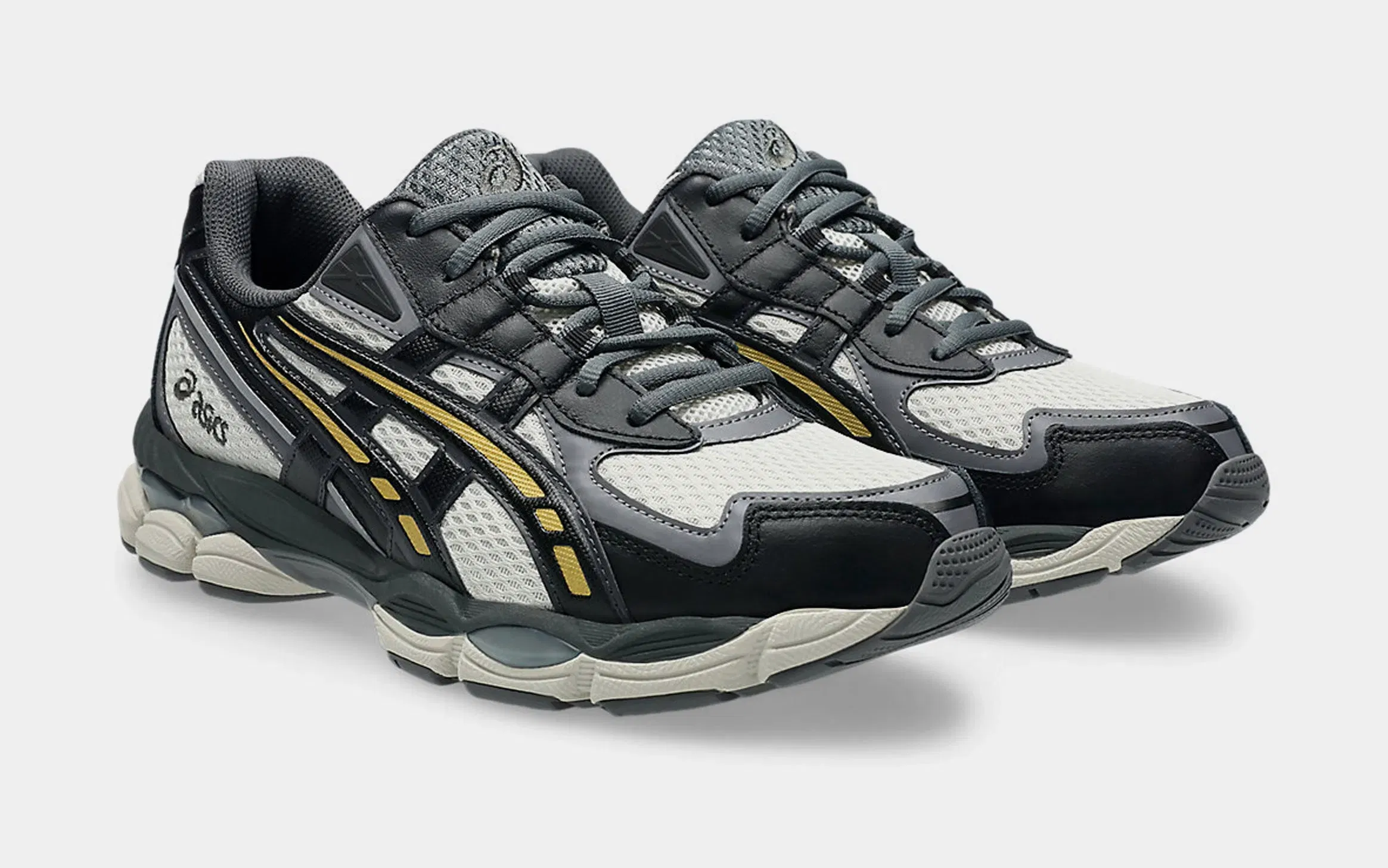 ASICS Gel NYC 2055 Mens Running Shoes (Smoke Grey/Obsidian Grey)